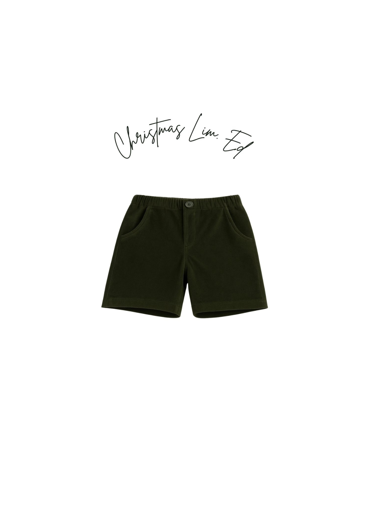 Pantalon Corto Velvet Verde