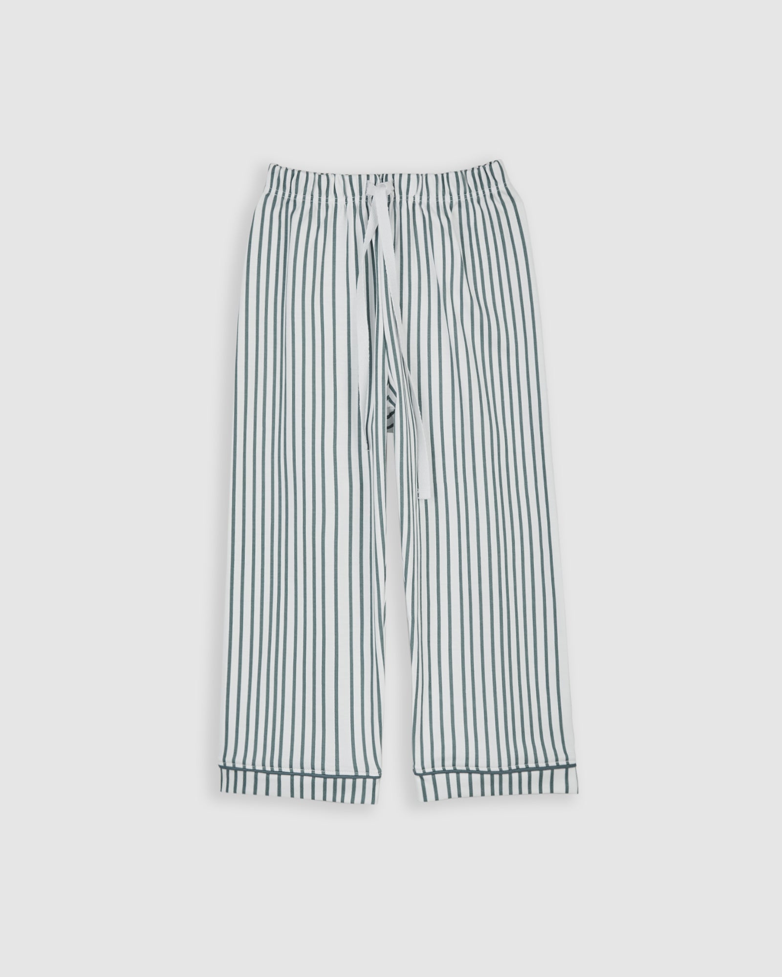 Pyjama chemise à rayures bleu foncé pour enfant