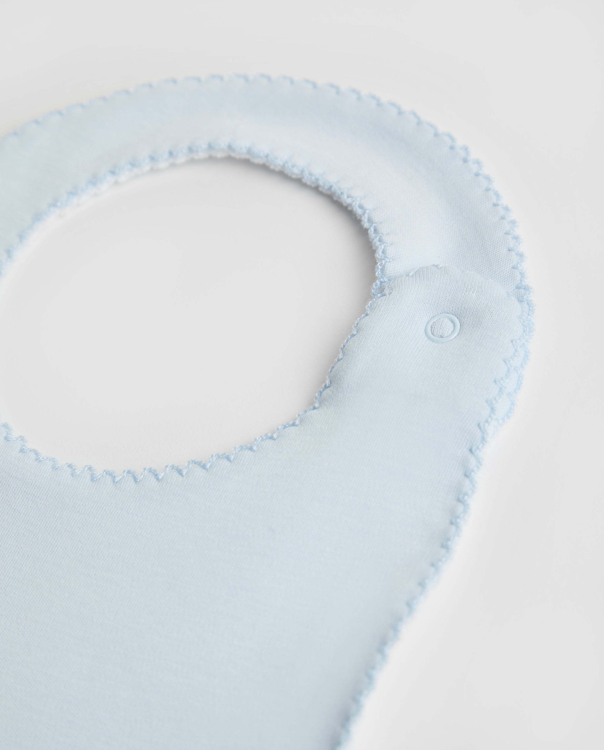 Bavoir bleu