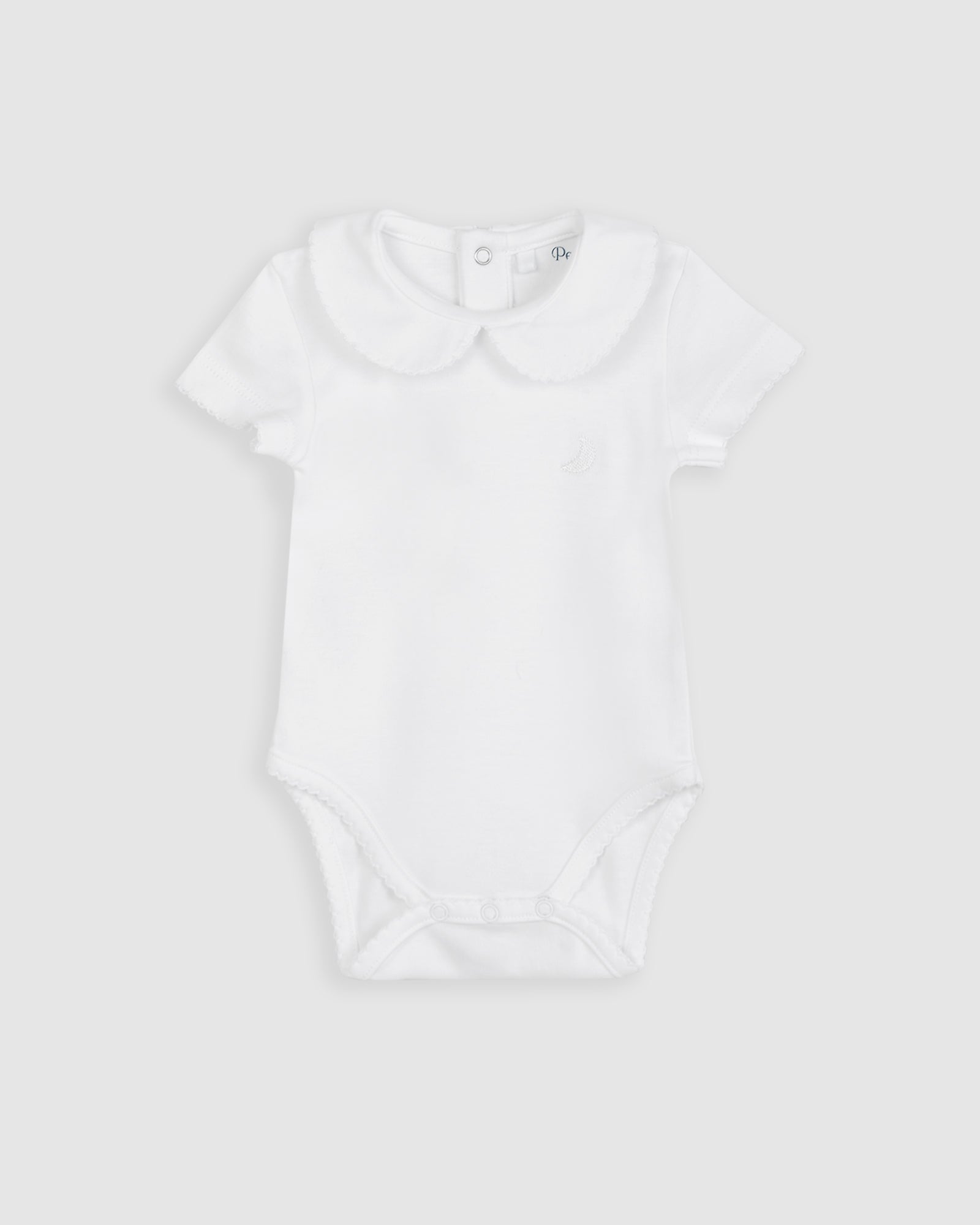 White Body with Short Sleeves