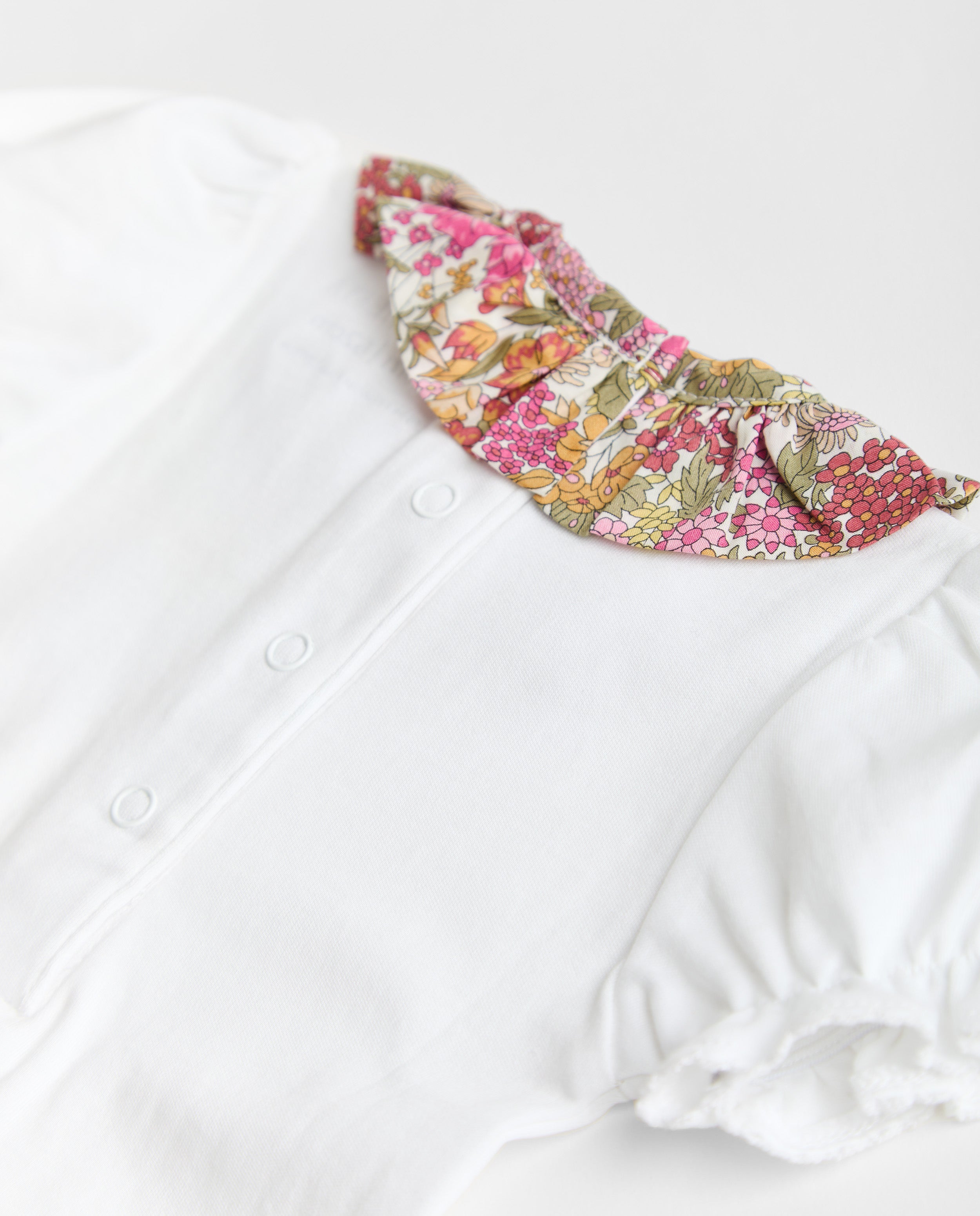 Body à volants et manches courtes Liberty Annie