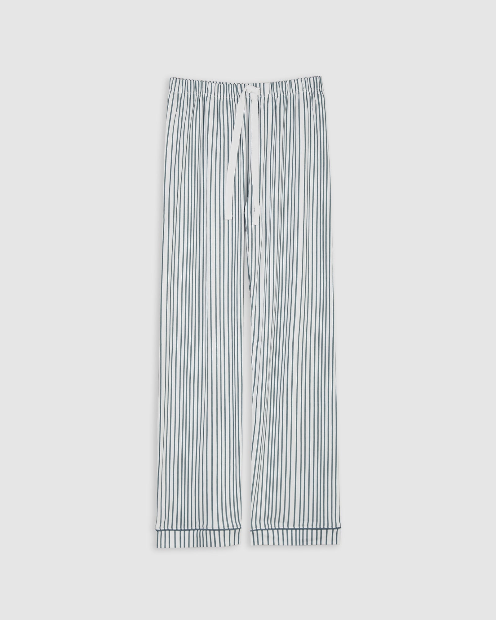 Pijama Mujer Camisero Rayas Deep Blue