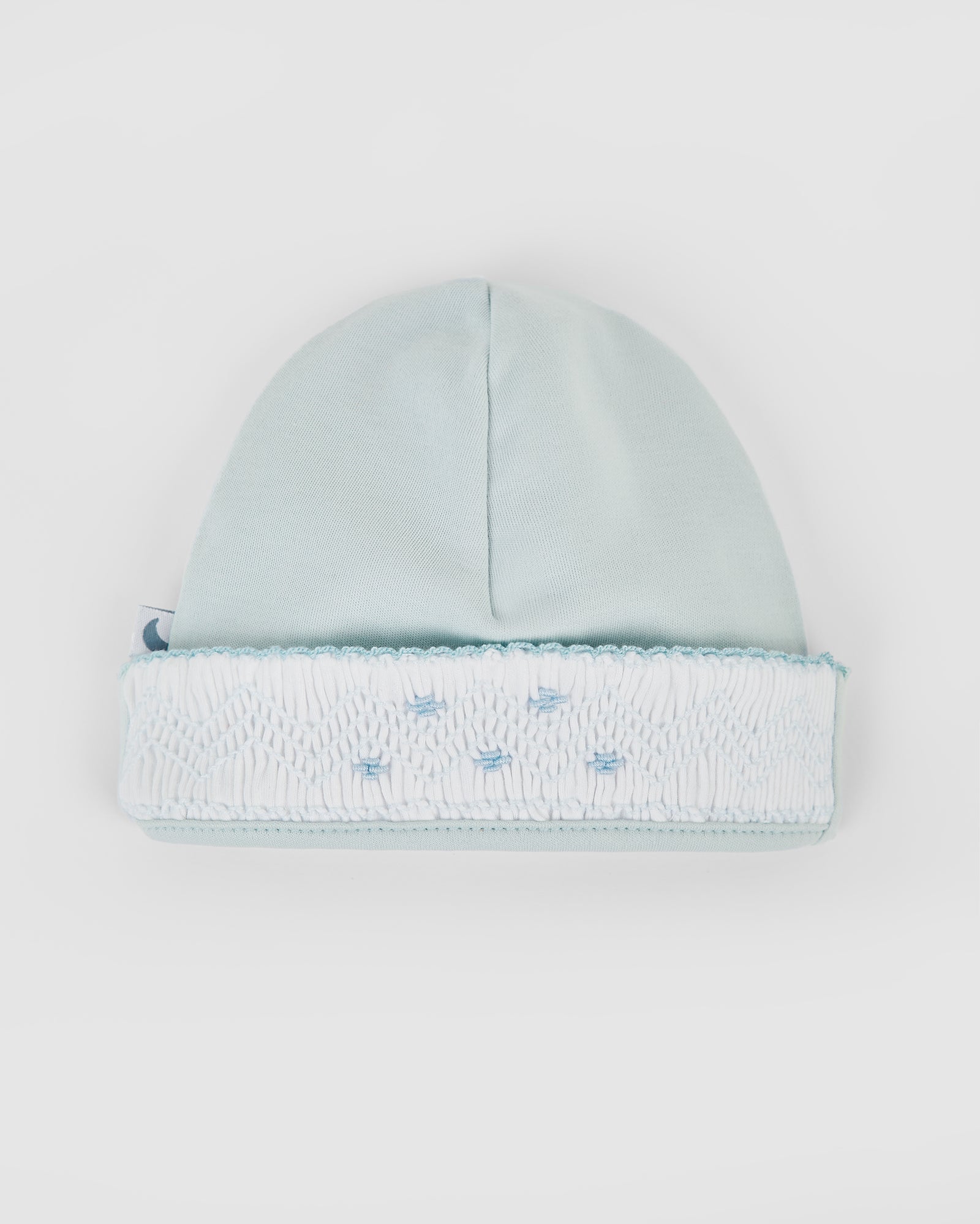 Gorrito Bebé Smock Azul