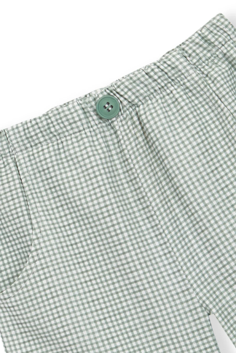 Short Vichy Verde