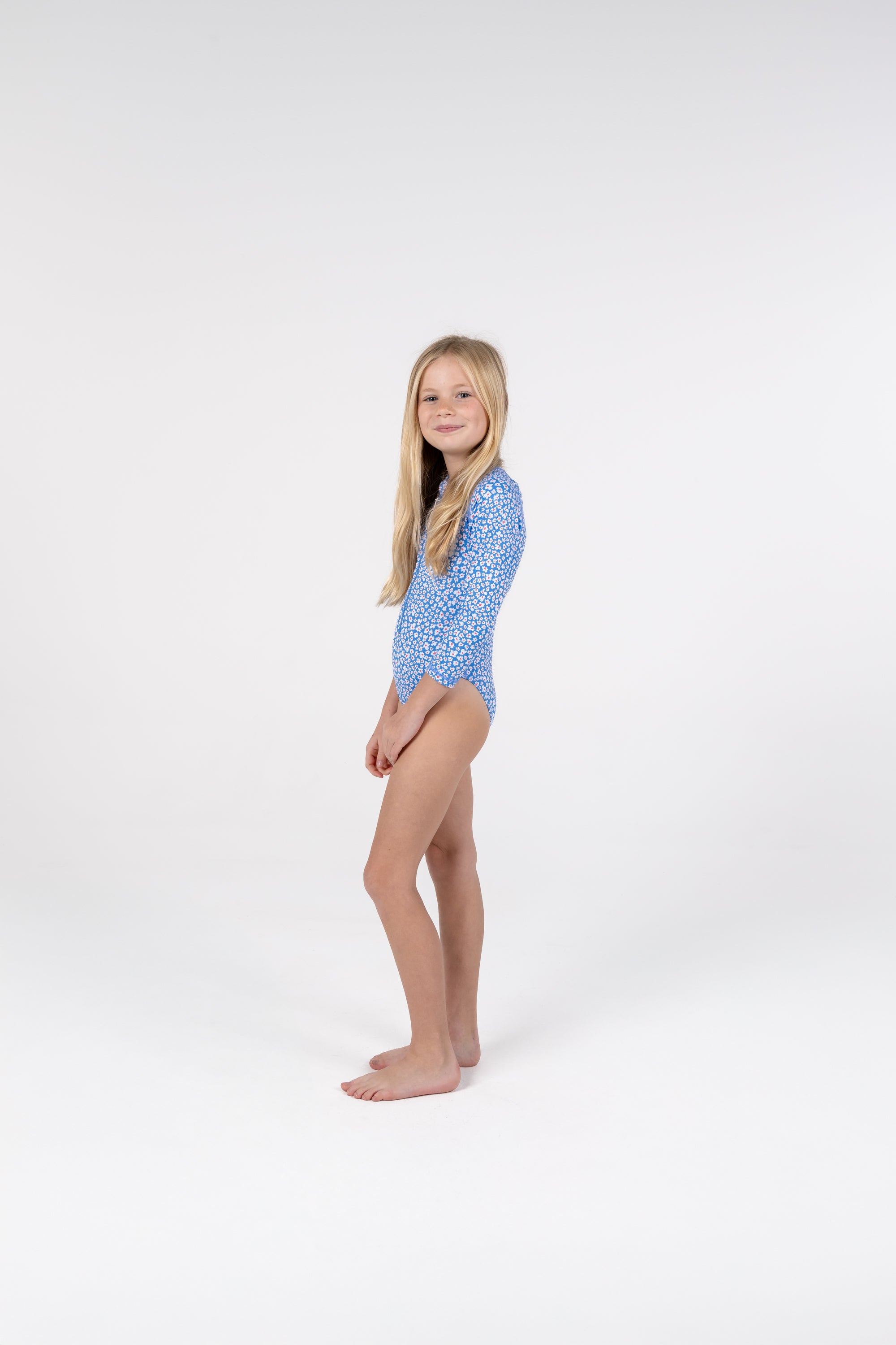 Maillot de bain fille à manches longues