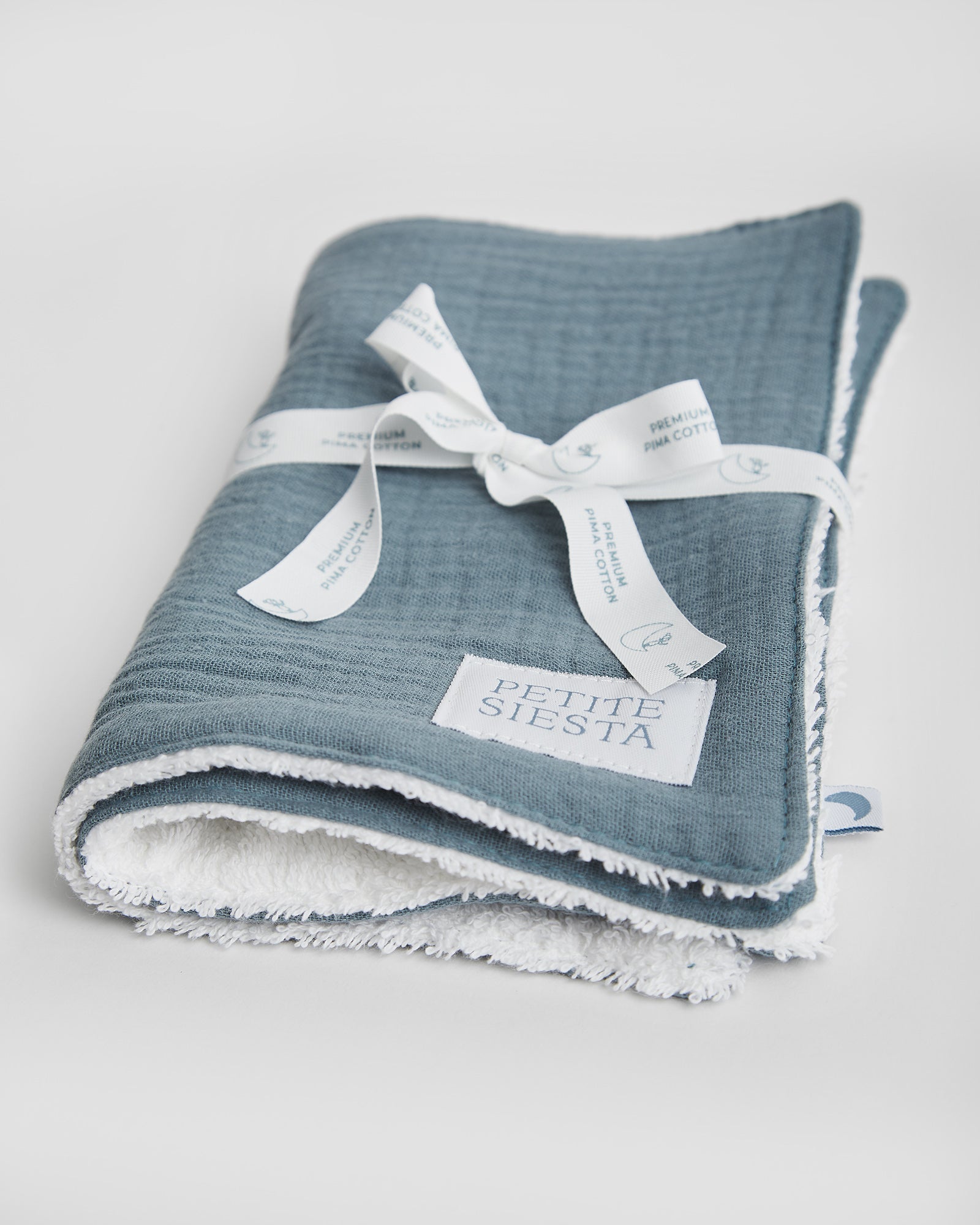 Mini serviettes bleu foncé (lot de 2)