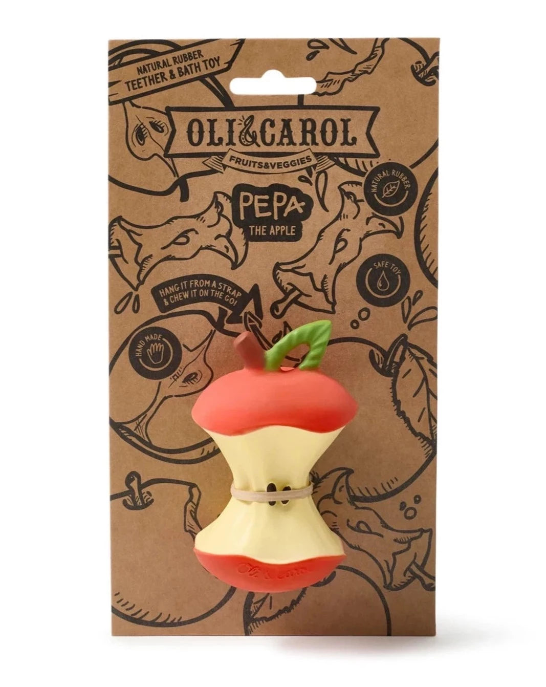 Pepa la pomme - Anneau de dentition Oli&Carol
