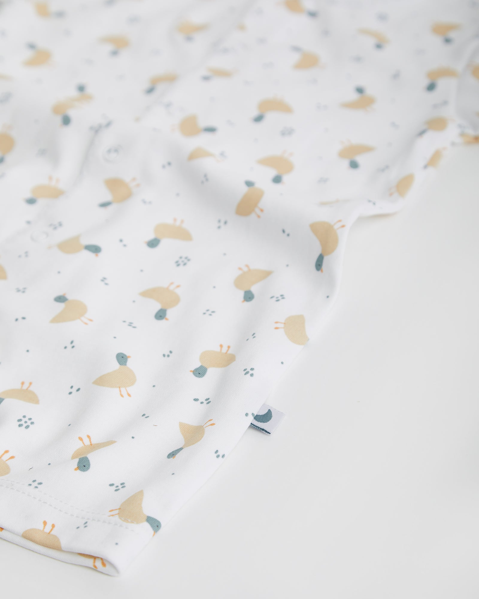 Pyjama bébé canard court