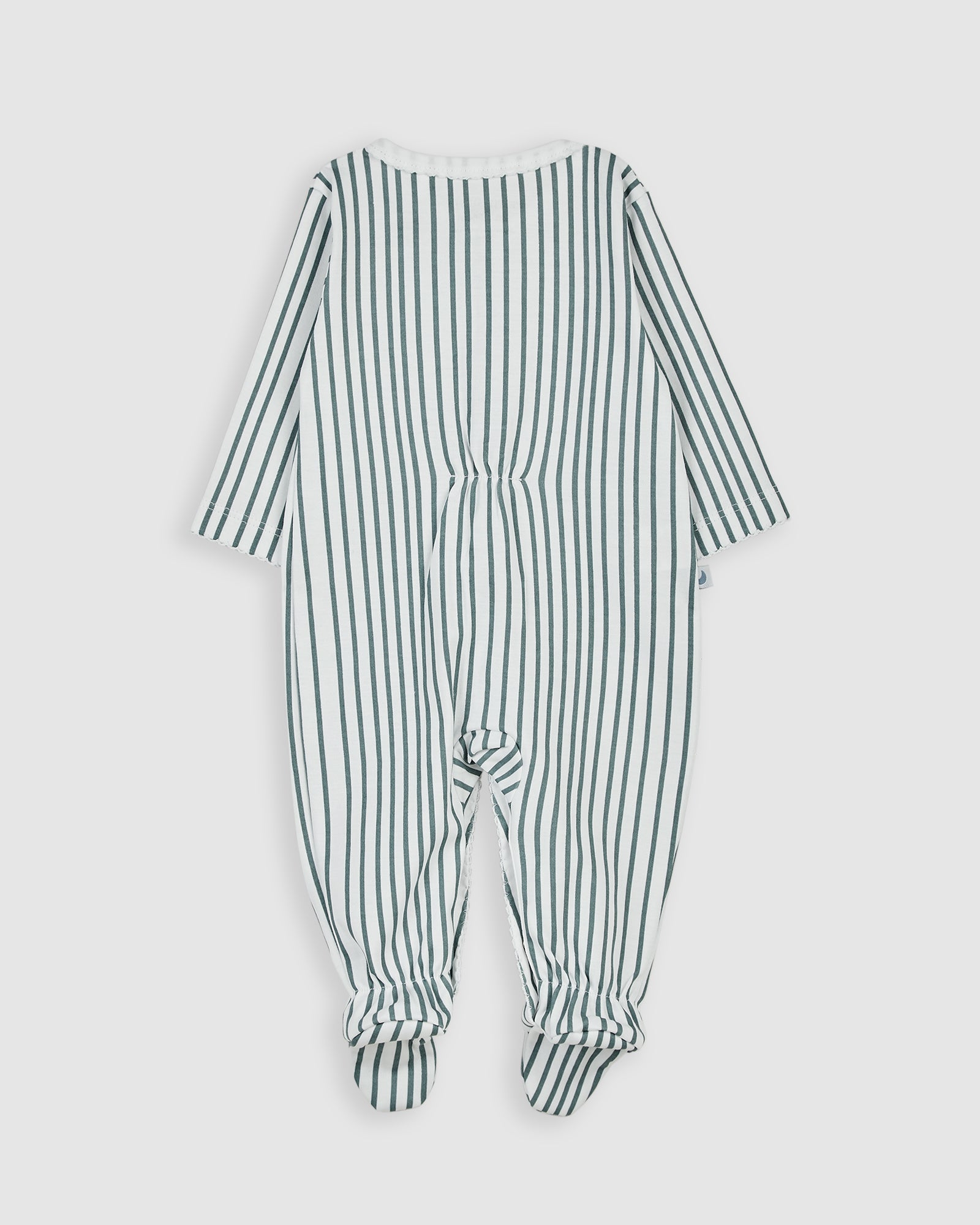 Pijama Bebé Rayas Deep Blue