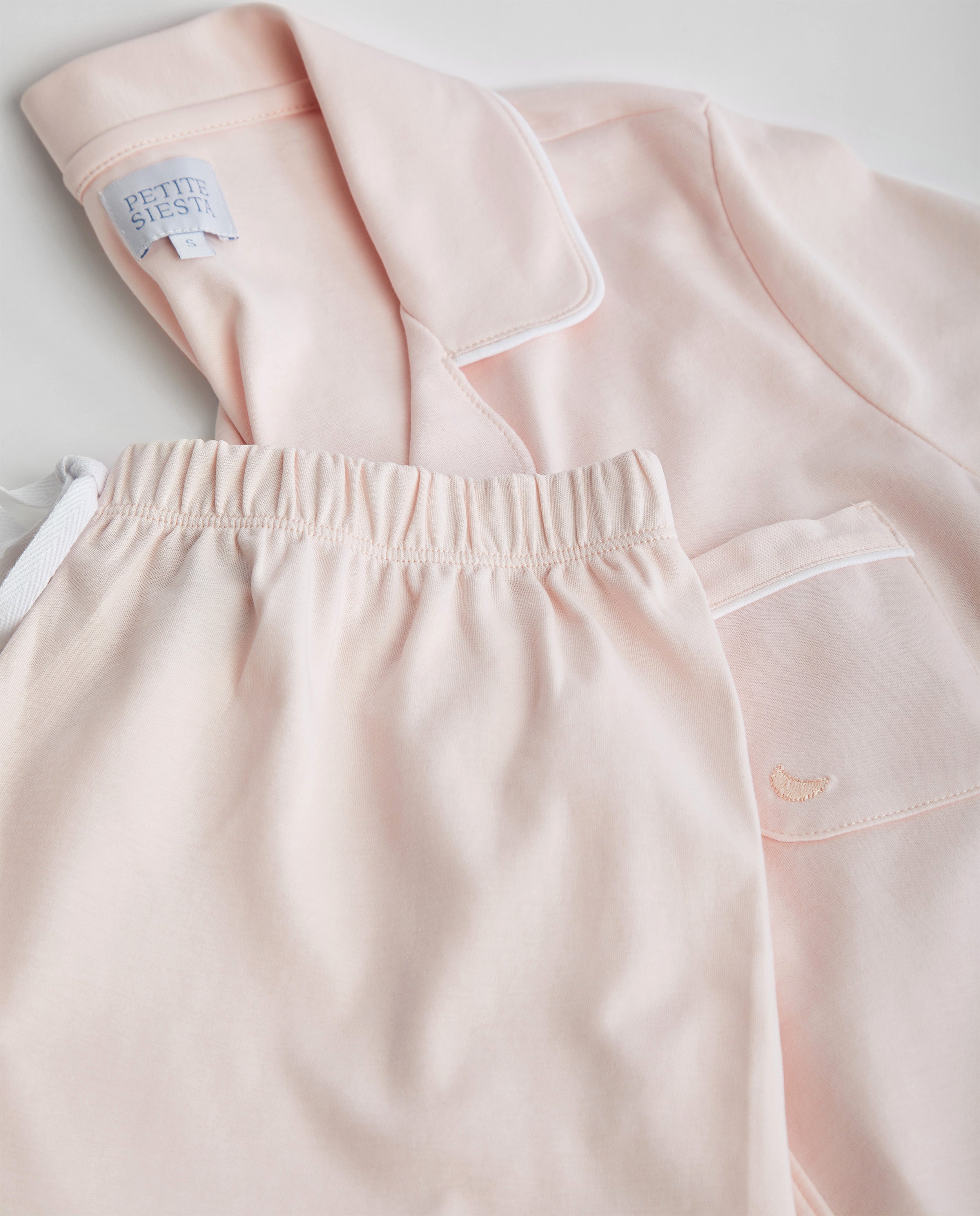 Pijama Mujer Camisero Rosa Corto
