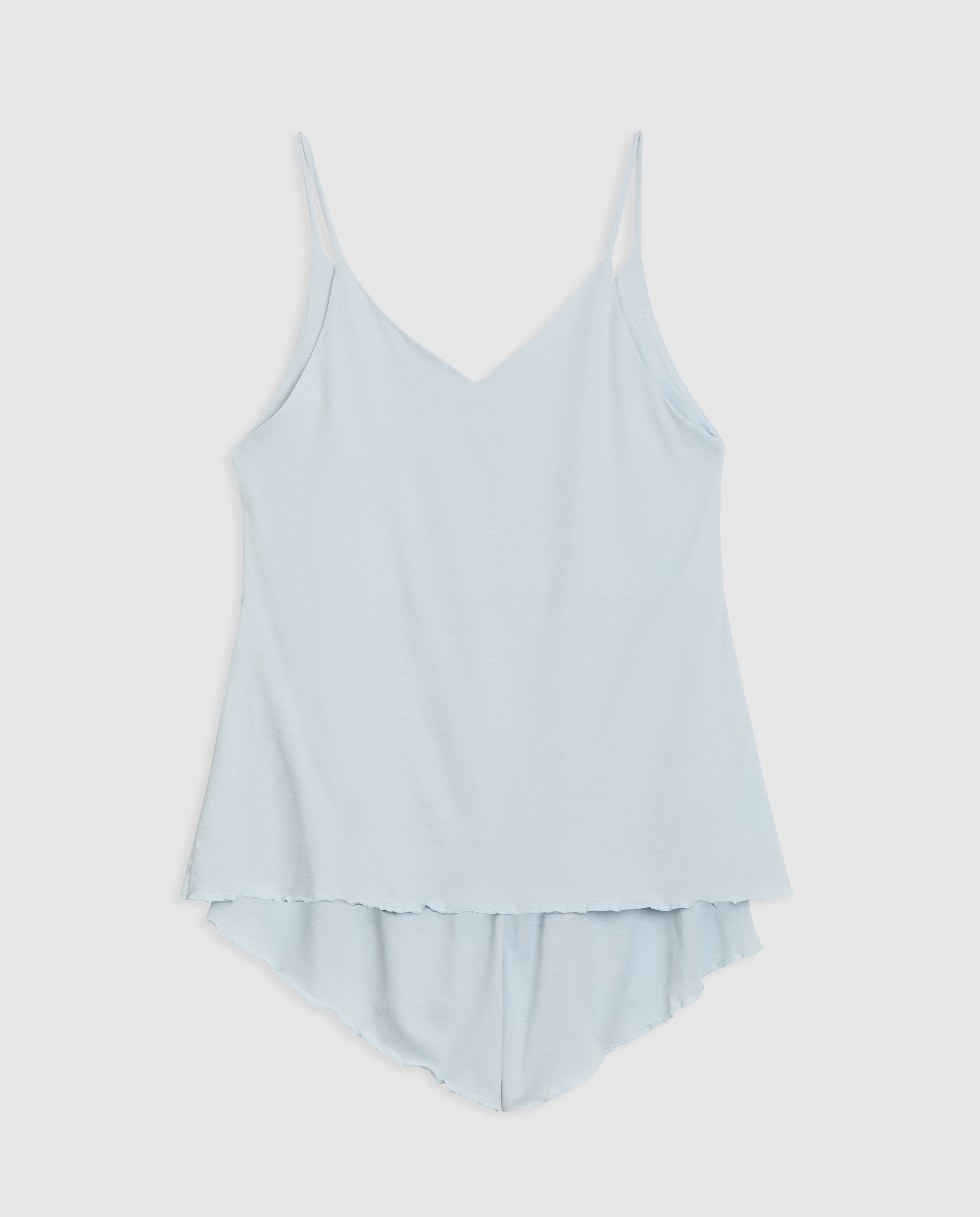 Pijama Mujer Tirantes Azul Corto