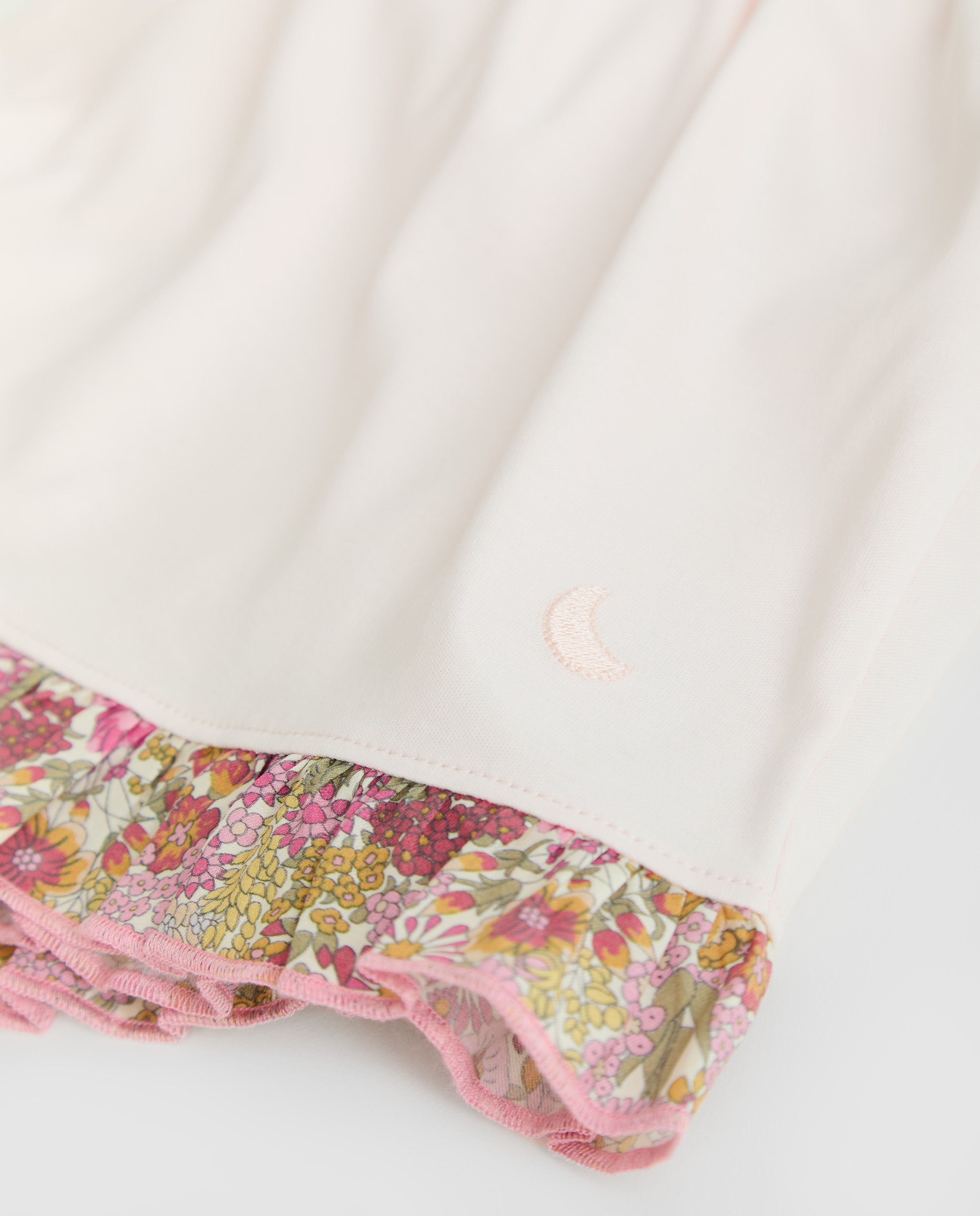 Pyjama court à volants Liberty Annie pour femme