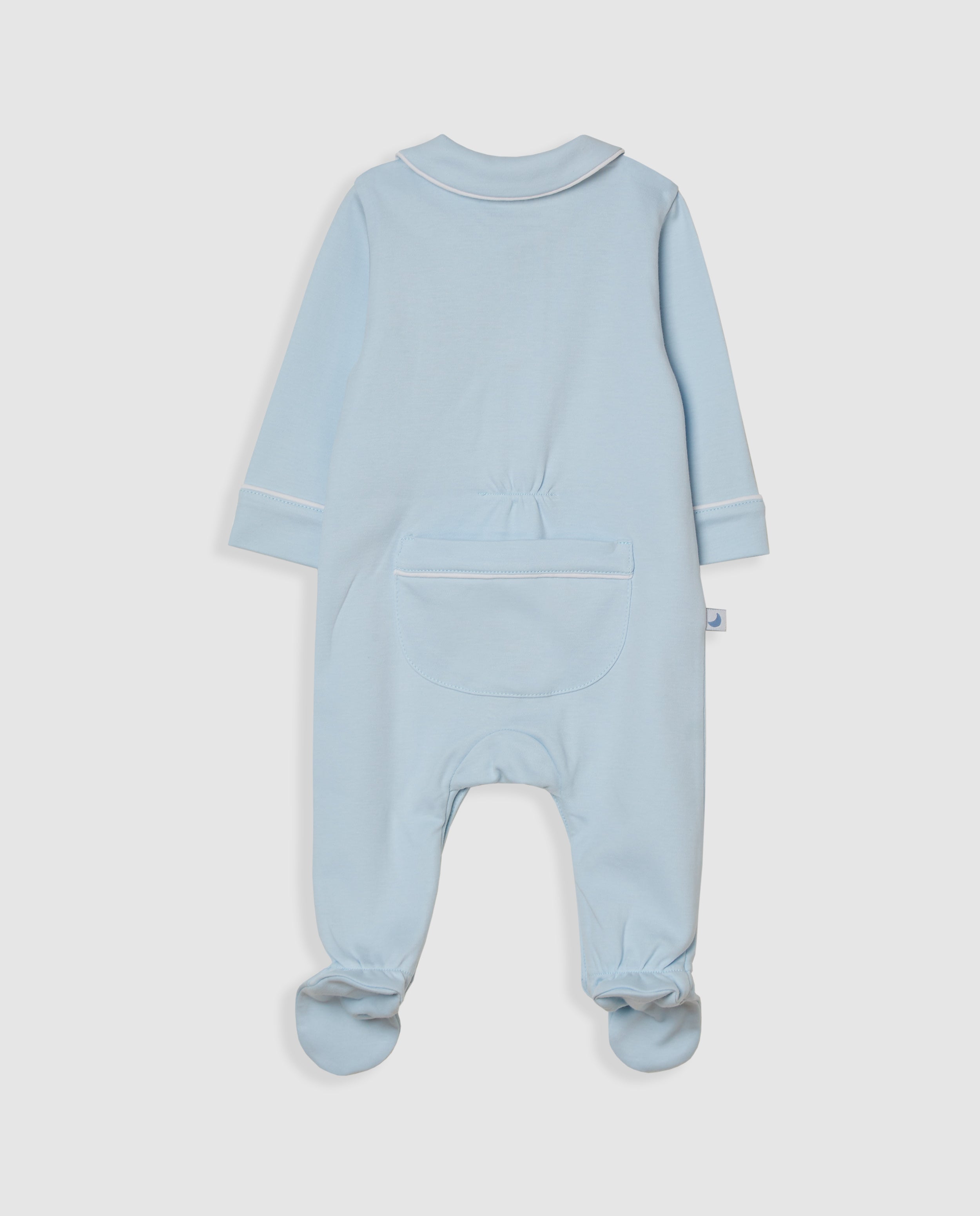 Pijama Bebé Camisero Azul