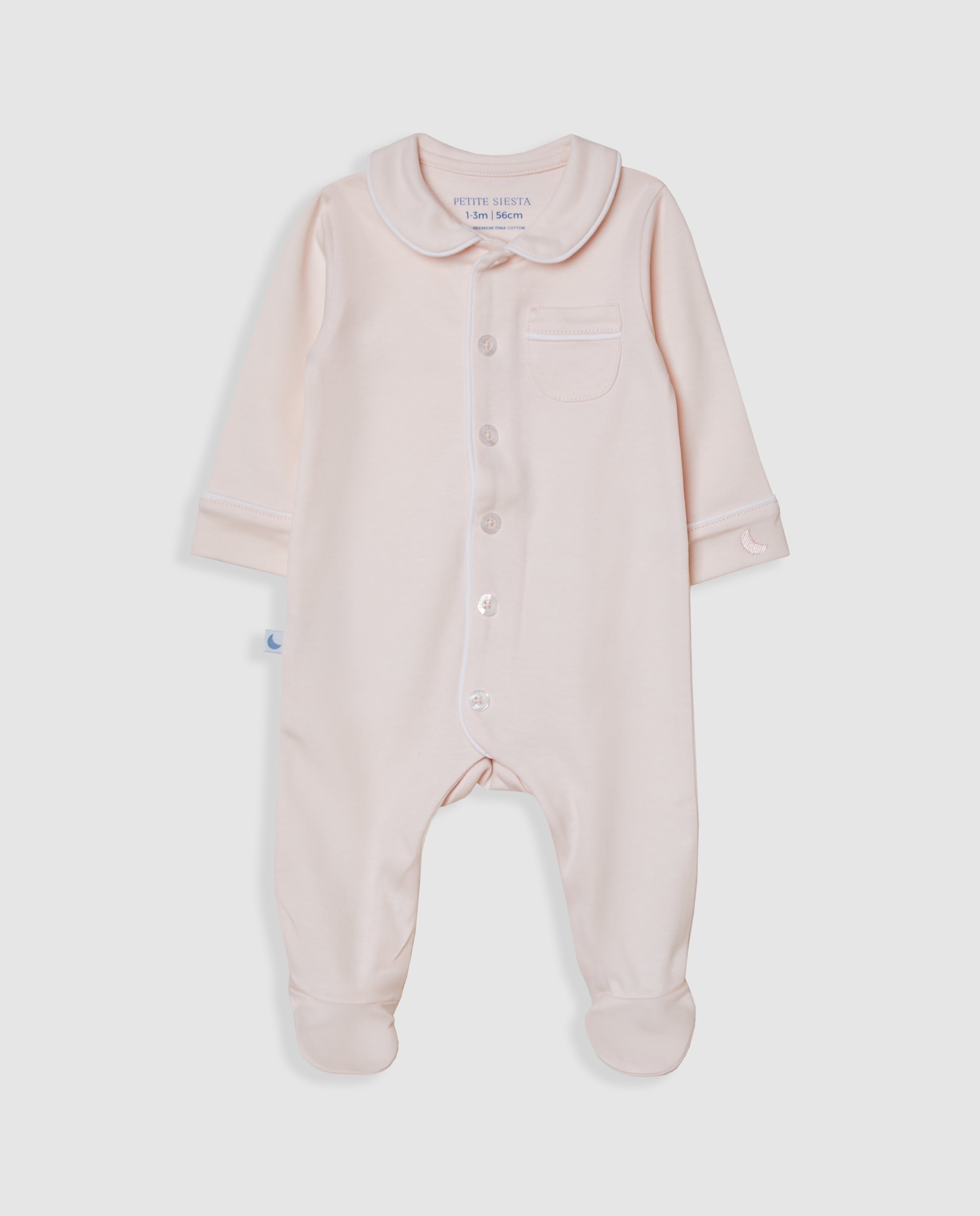 Pijama Bebé Camisero Rosa