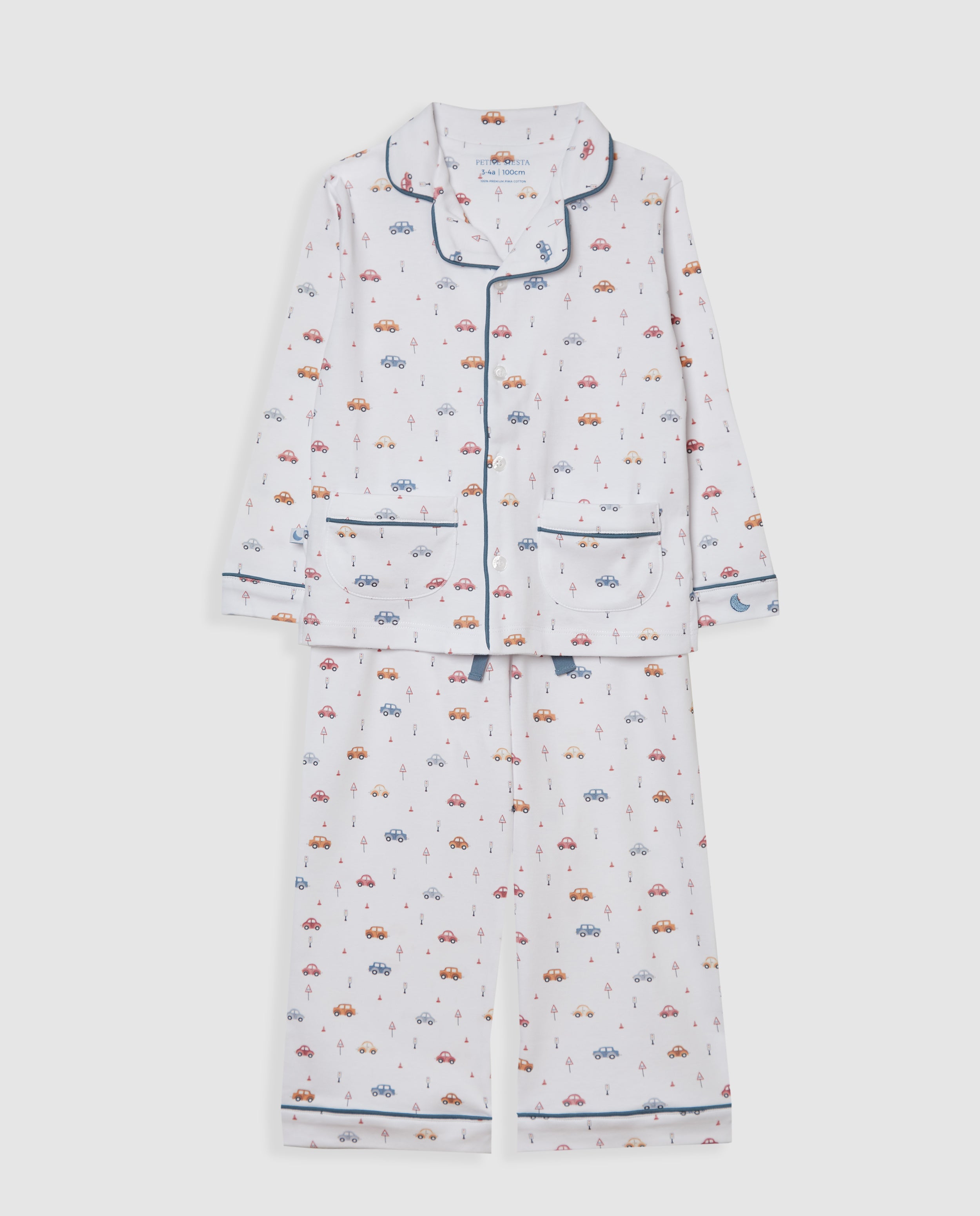 Pyjama chemise et voiture pour enfants