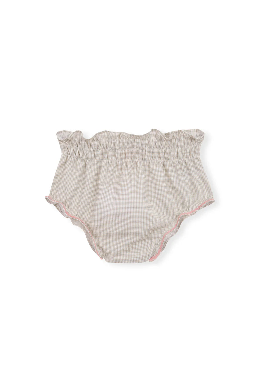 Braguita Vichy Beige & Rosa