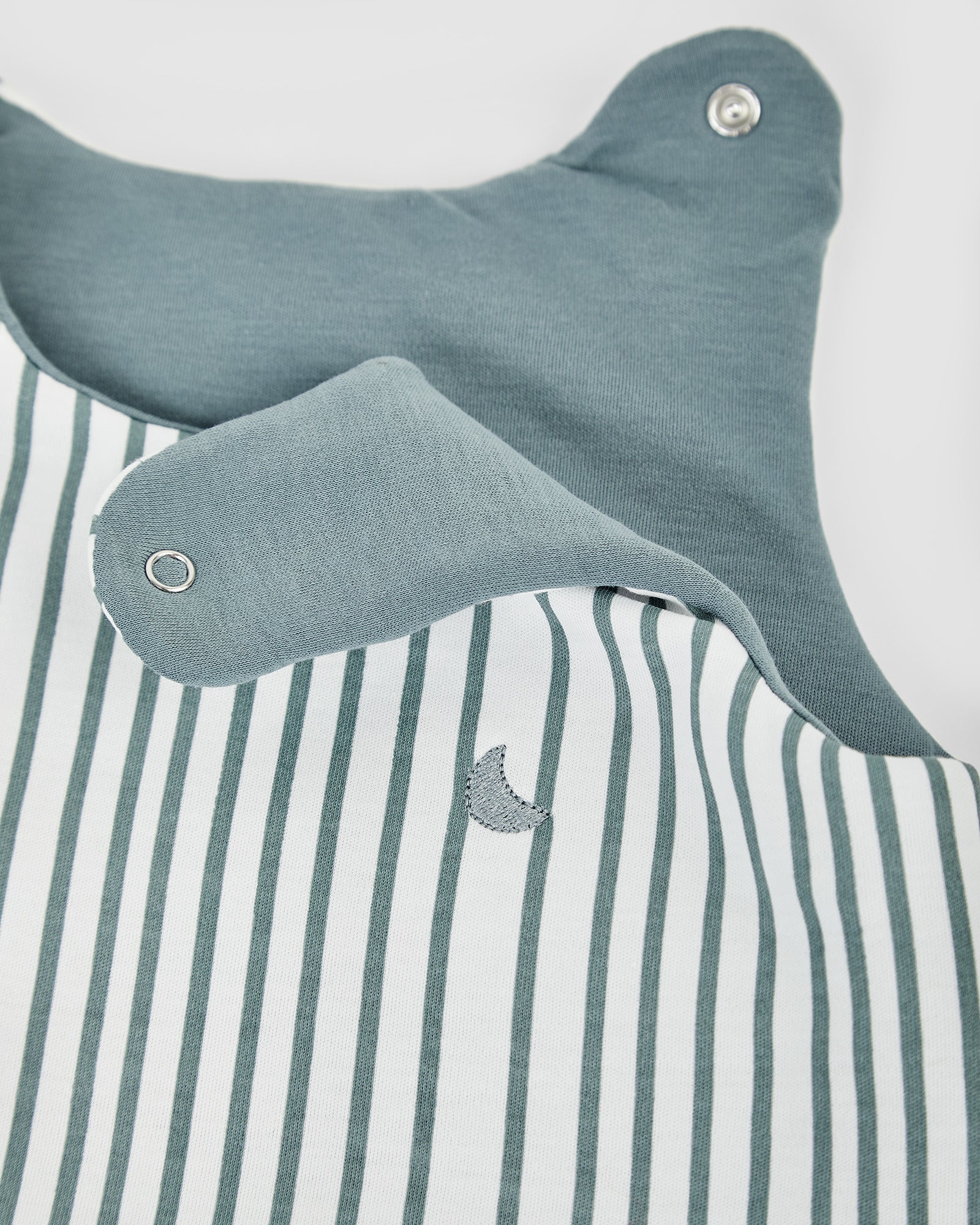 Deep Blue Striped Baby Sleeping Bag