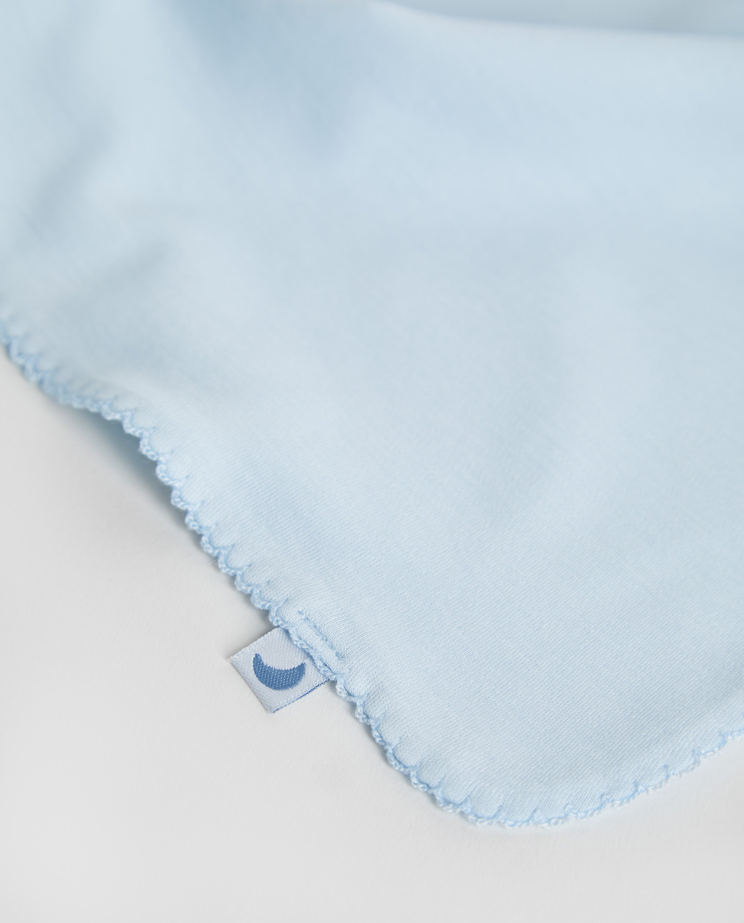 Lange bébé bleu