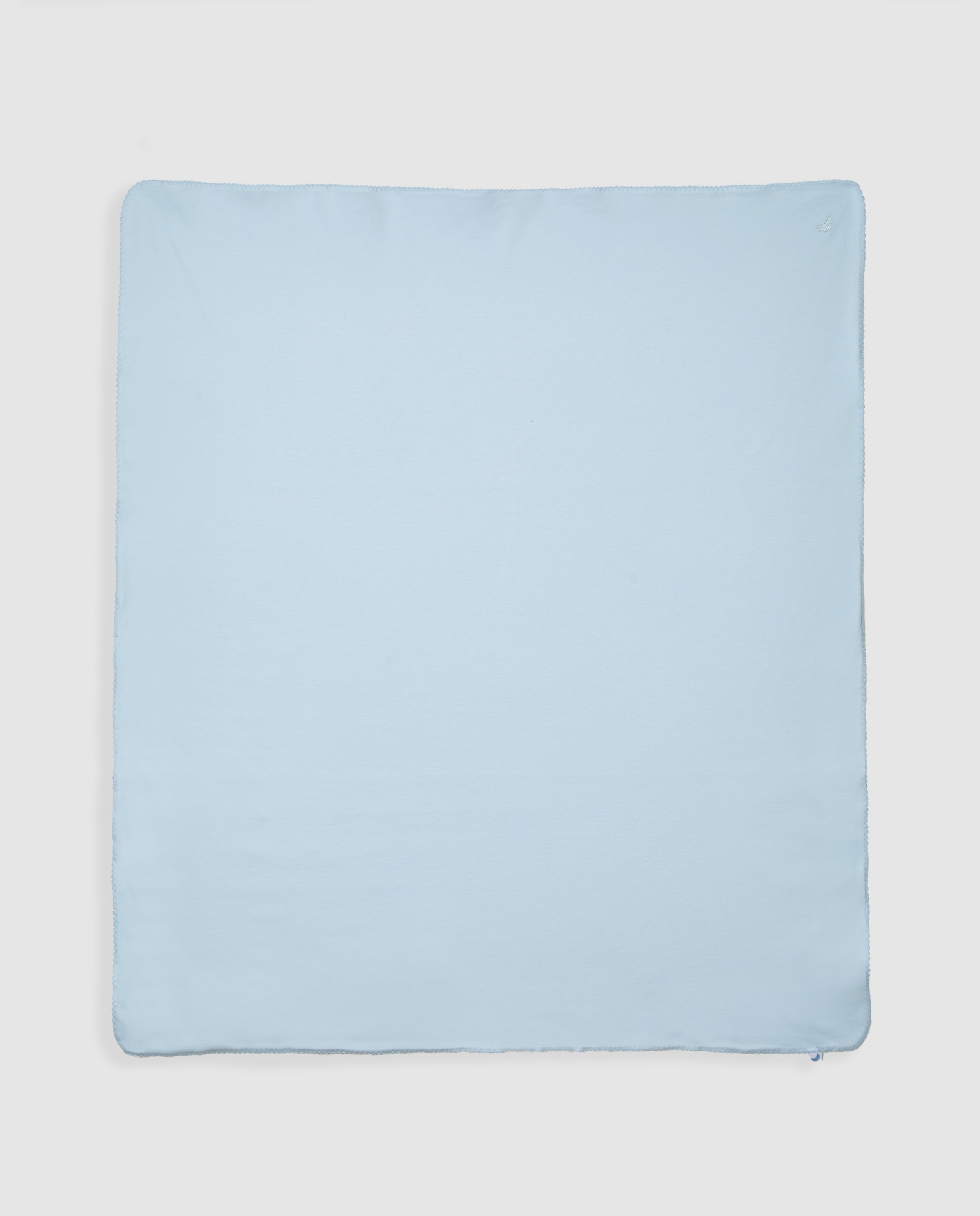 Lange bébé bleu