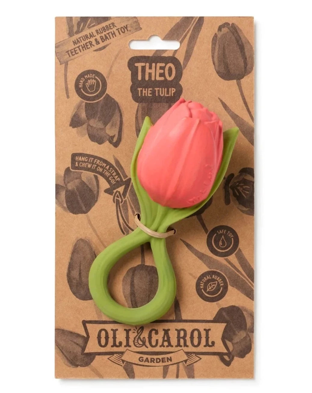 Théo la Tulipe - Anneau de dentition Oli&Carol