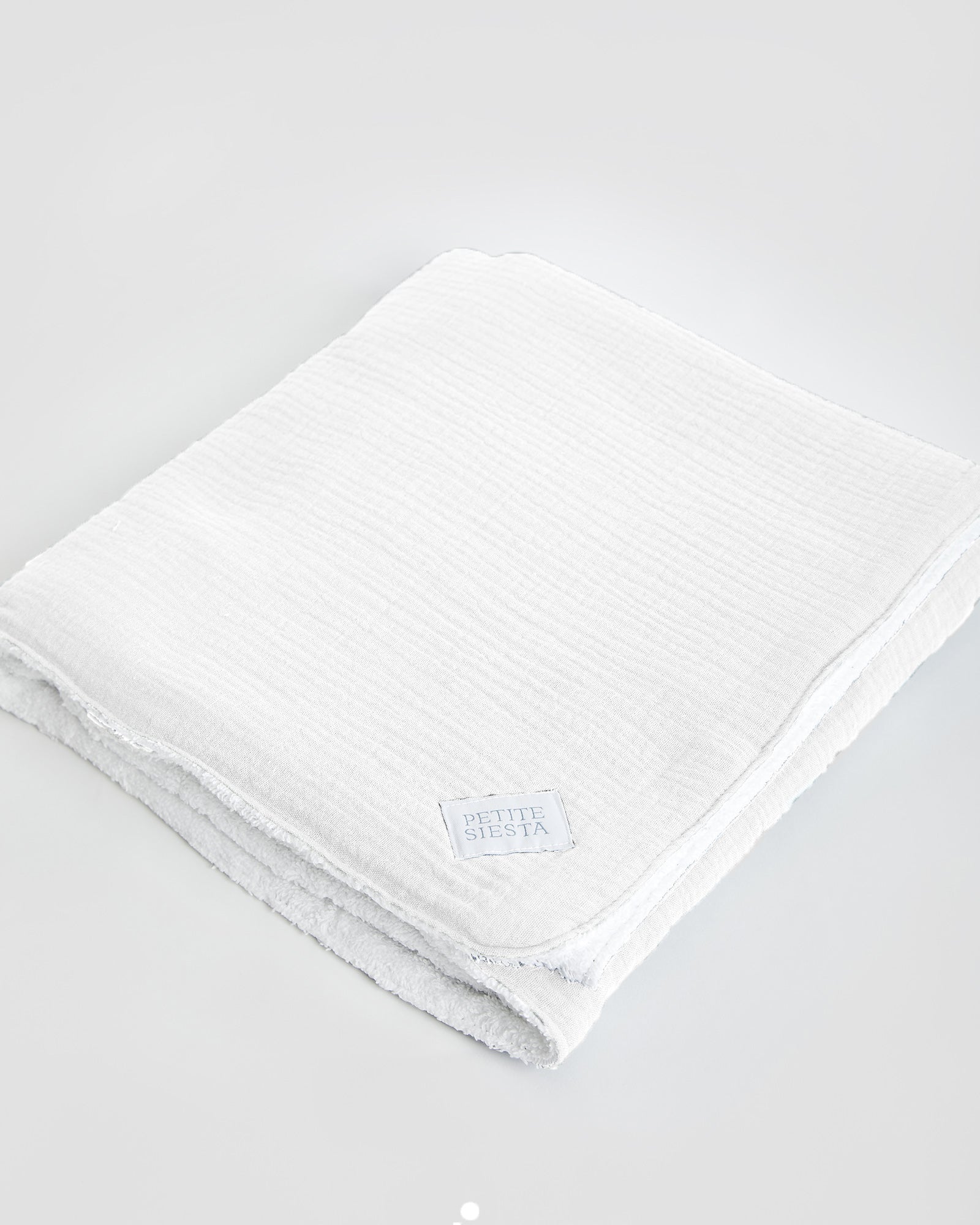 White bath cape