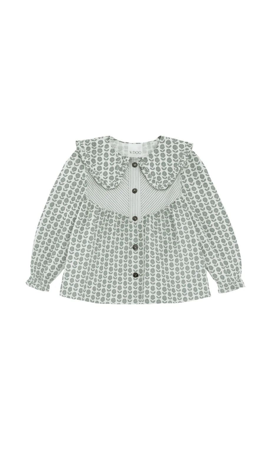 Blusa Mix Flores y Rayas