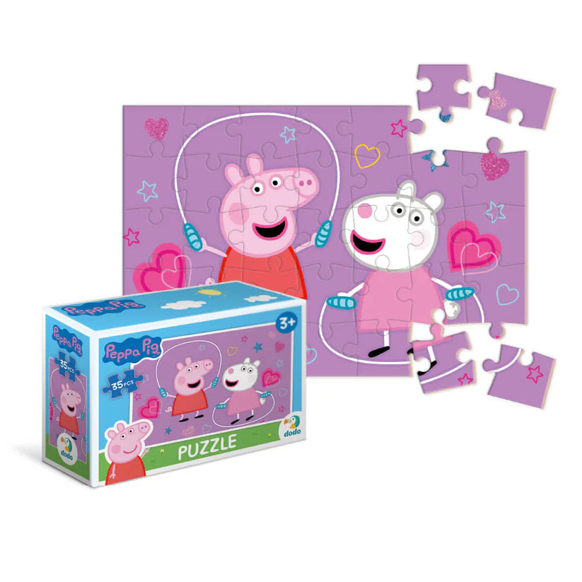 Mini-puzzle Peppa Pig et Suzy Sheep