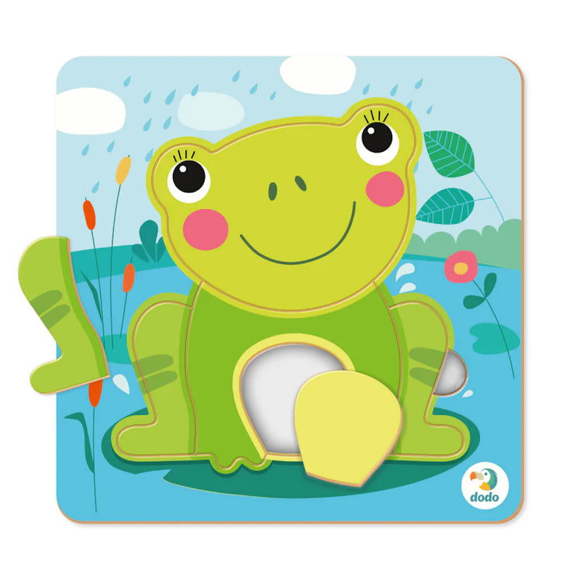 Mini-puzzle grenouille