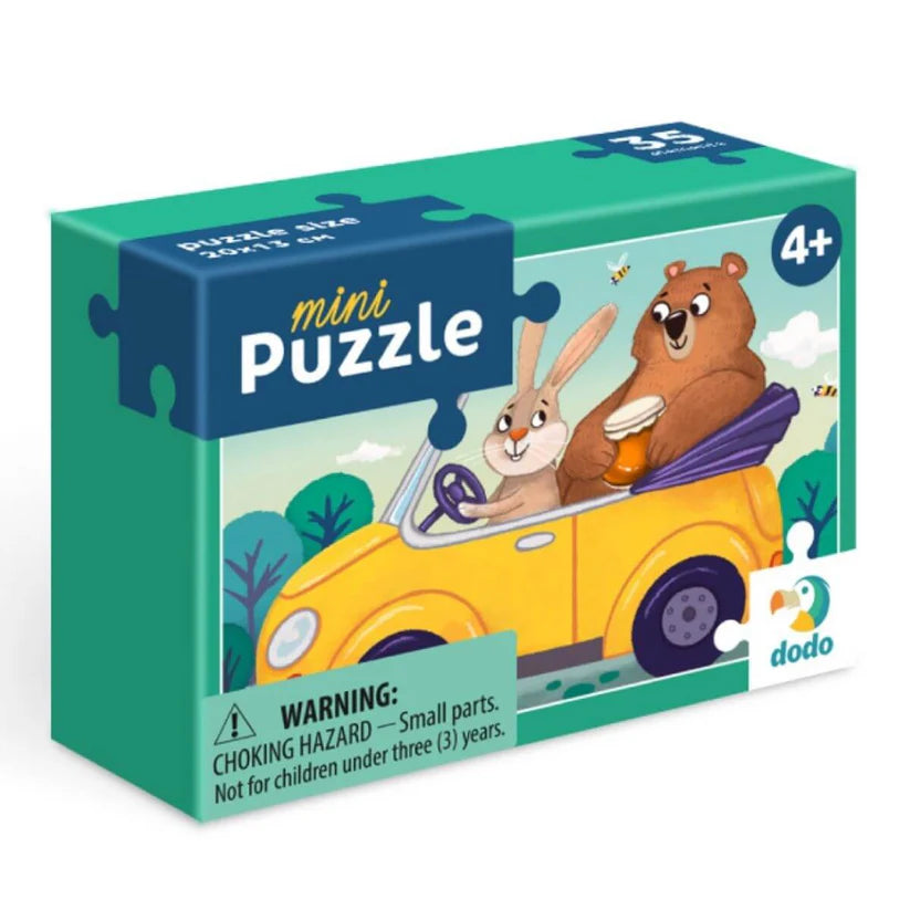 Mini Puzzle Voyage en Voiture