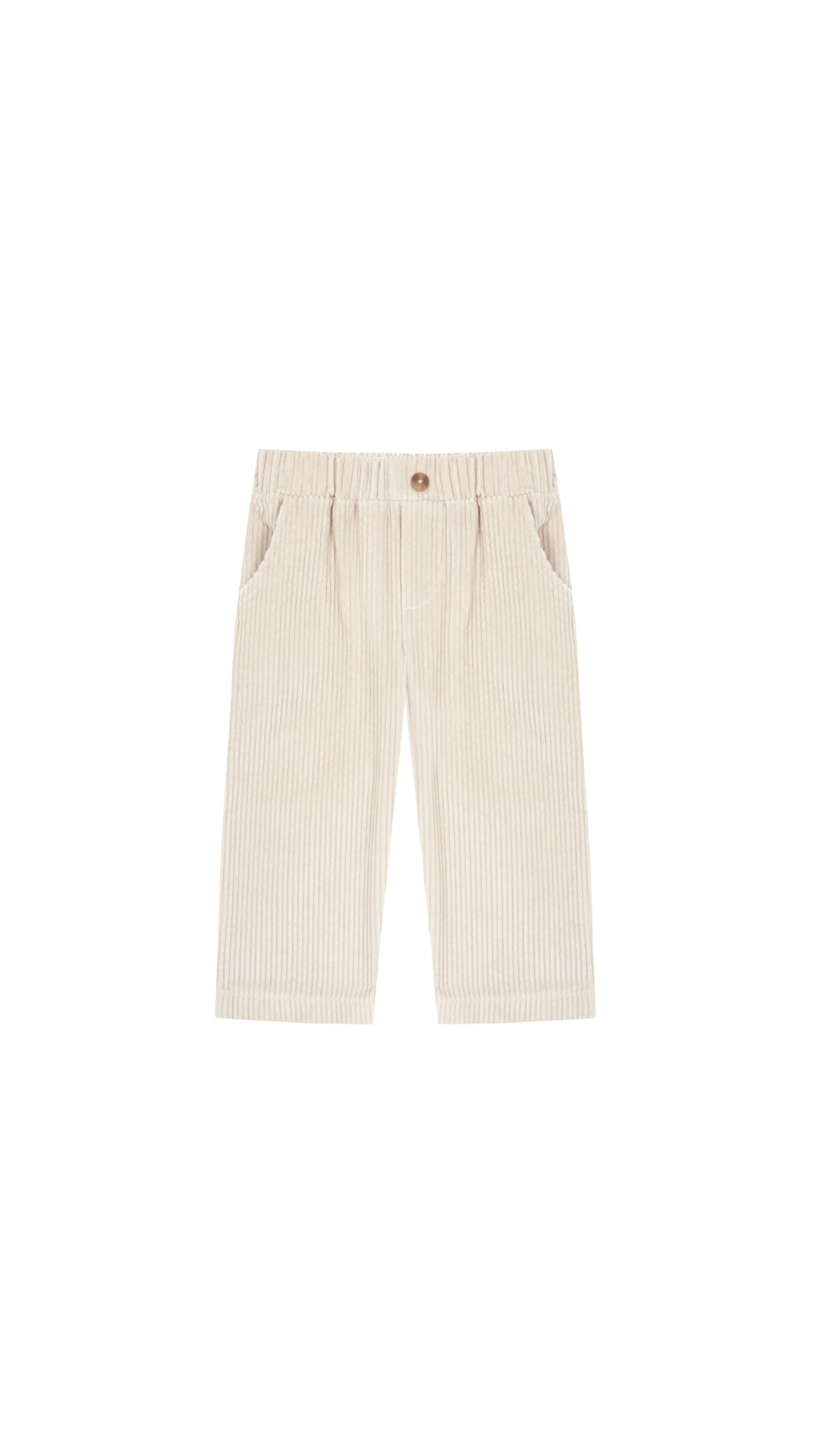 Pantalon Niño Pana Crema