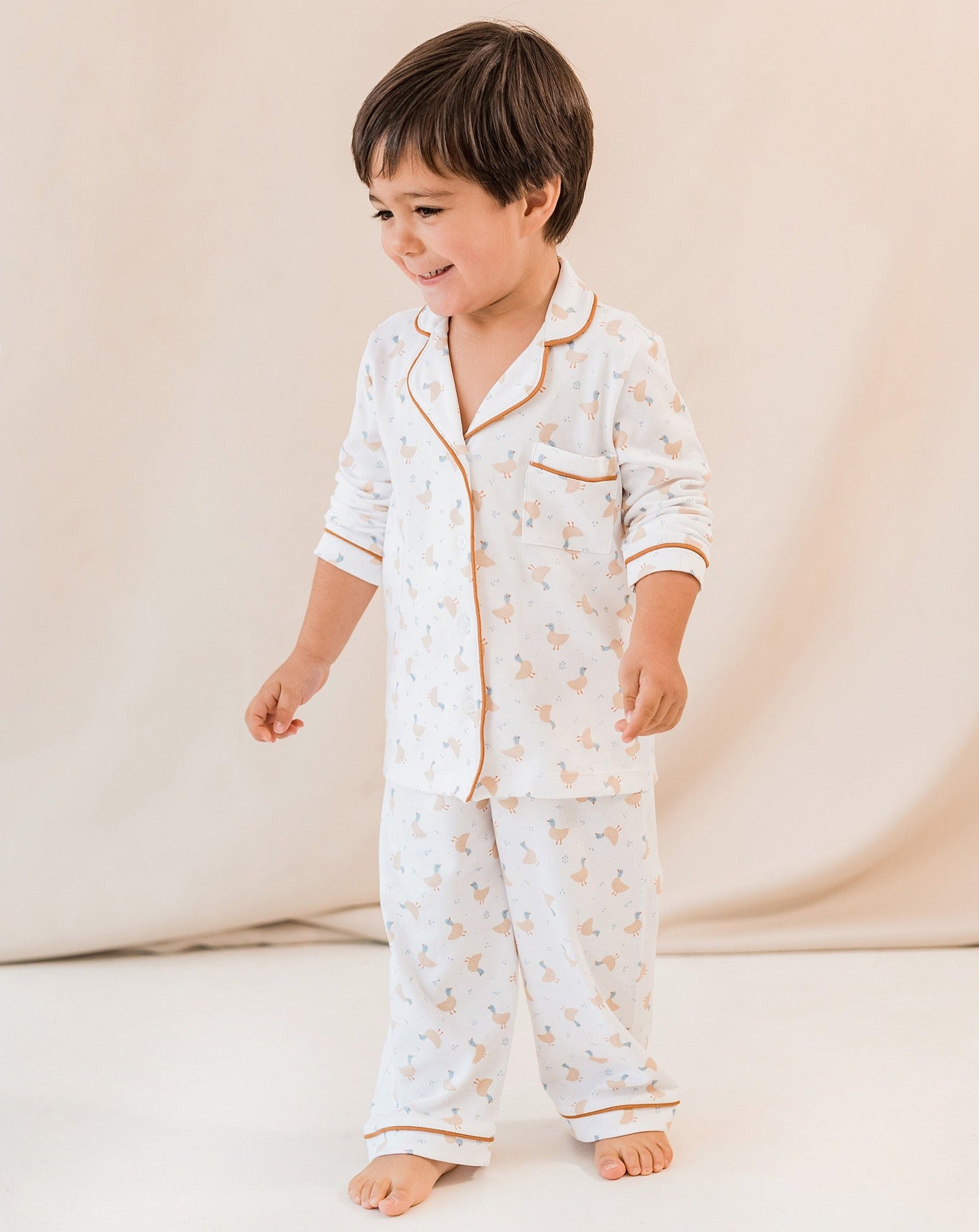 Pyjama chemise canard pour enfants