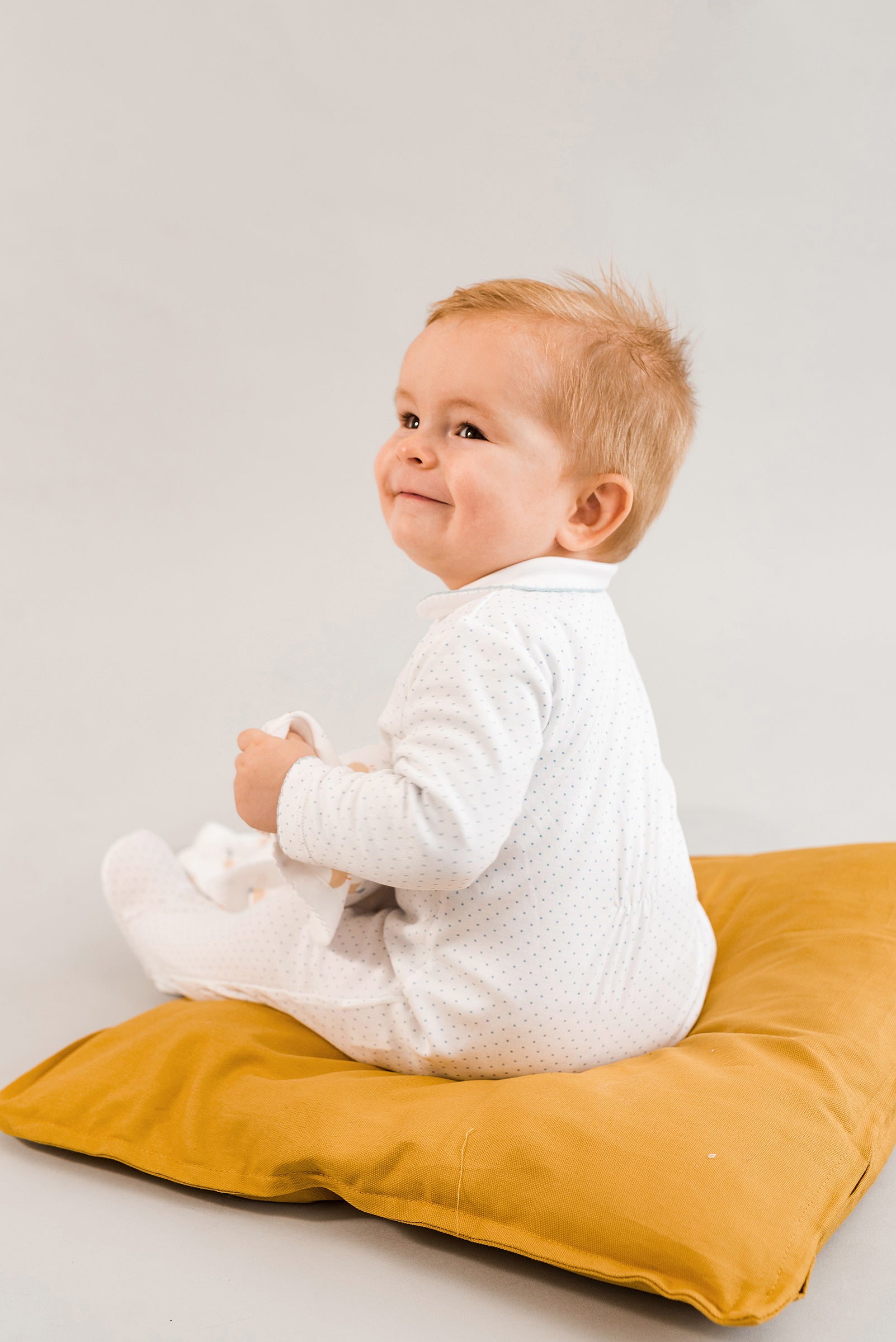 Pijama Bebé Puntos Azules