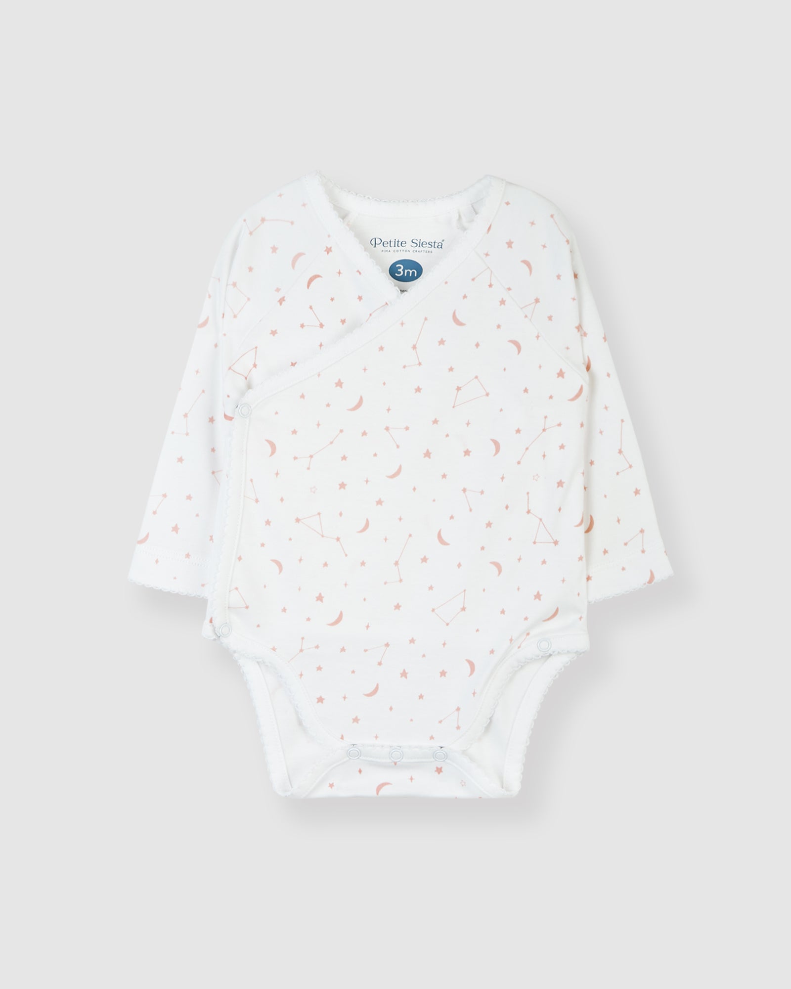 Body Kimono Estrellas Rosas