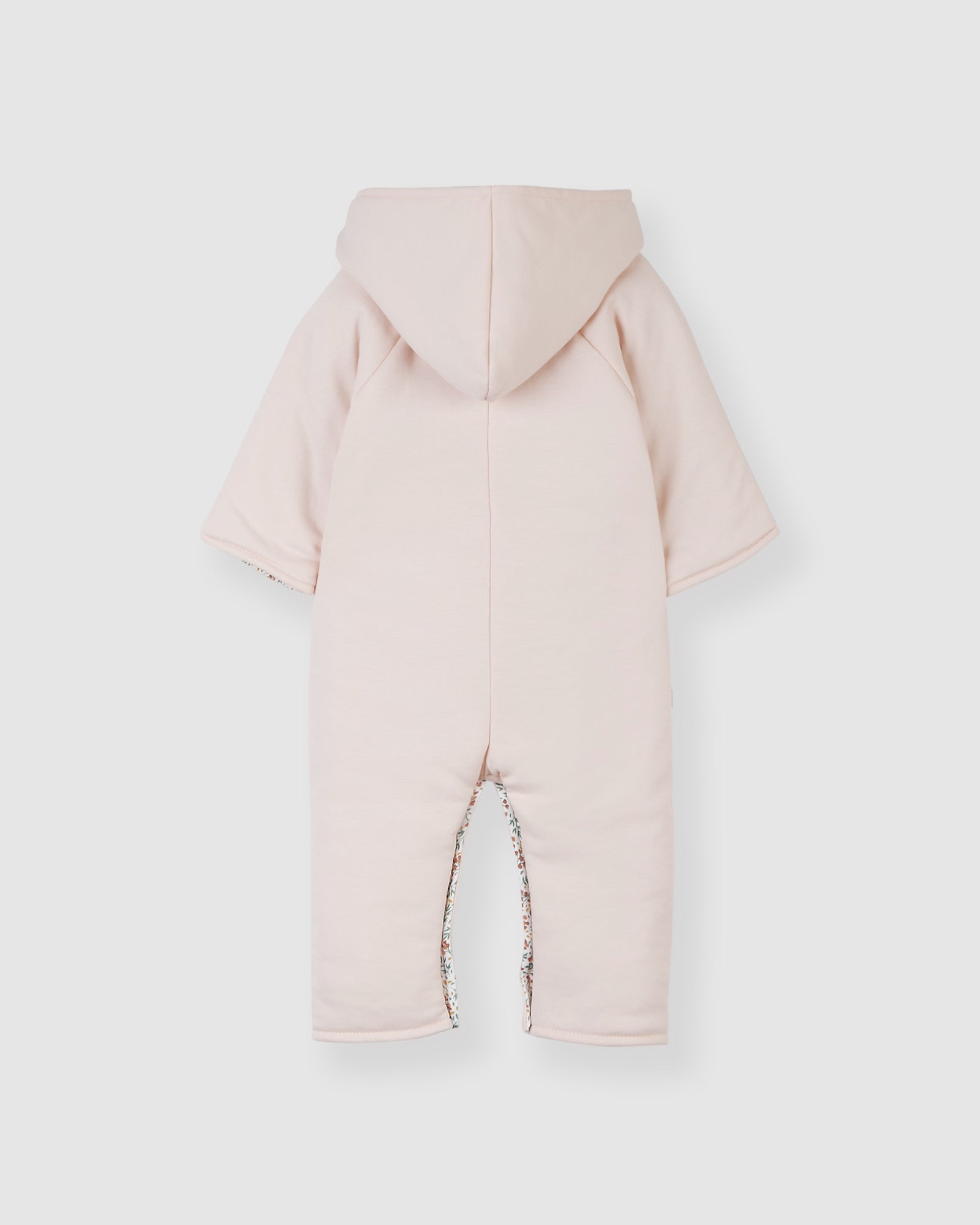 Sweat-shirt réversible rose/fleuri