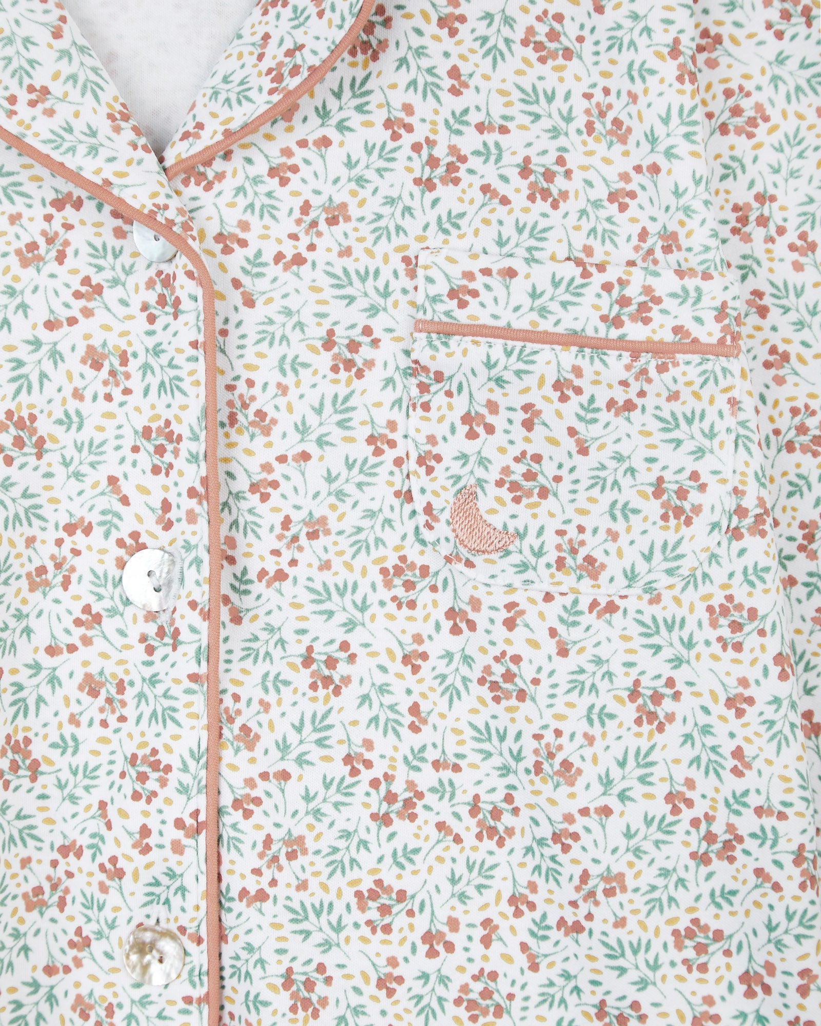 Chemise de nuit fleurie pour enfants