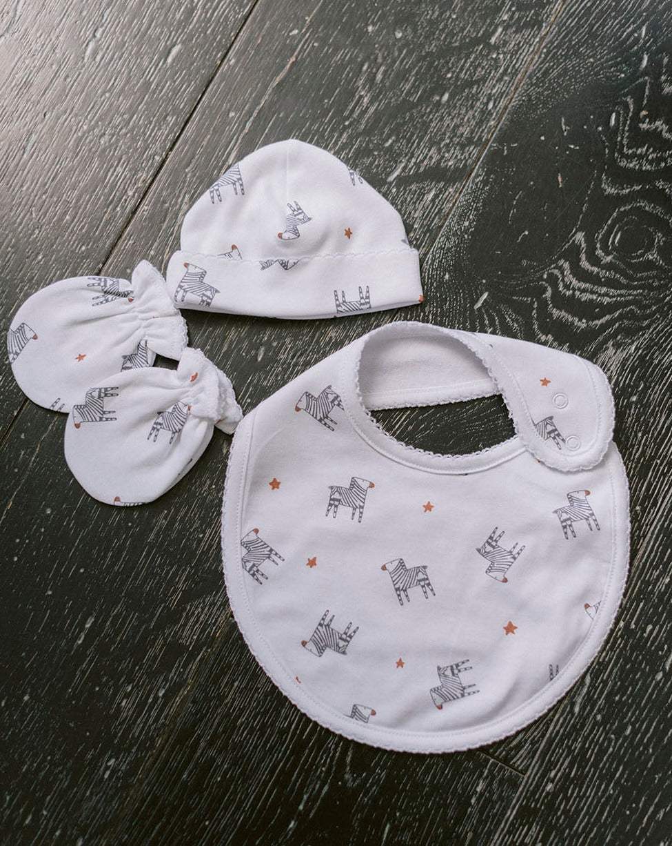 Pack bonnet et mitaines - Zèbres « Something by Jaime »
