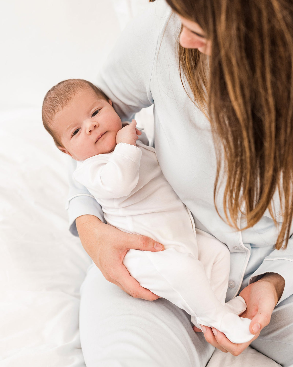 Pyjama bébé blanc