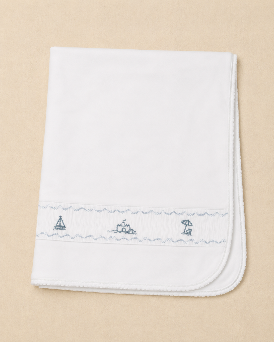 Swaddle Bebé Smock Sandcastles