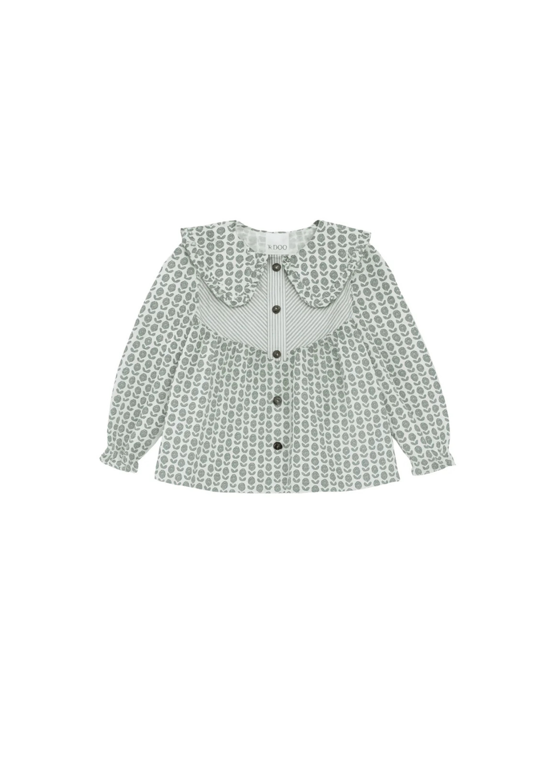 Blusa Mix Flores y Rayas