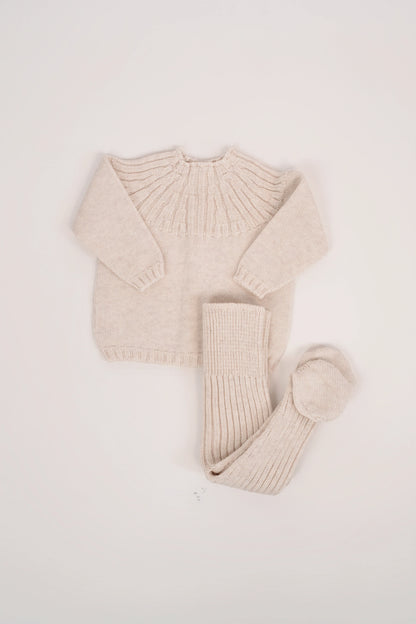 Set Punto Largo Canale Beige