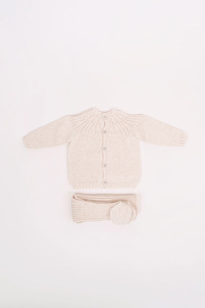 Set Punto Largo Canale Beige