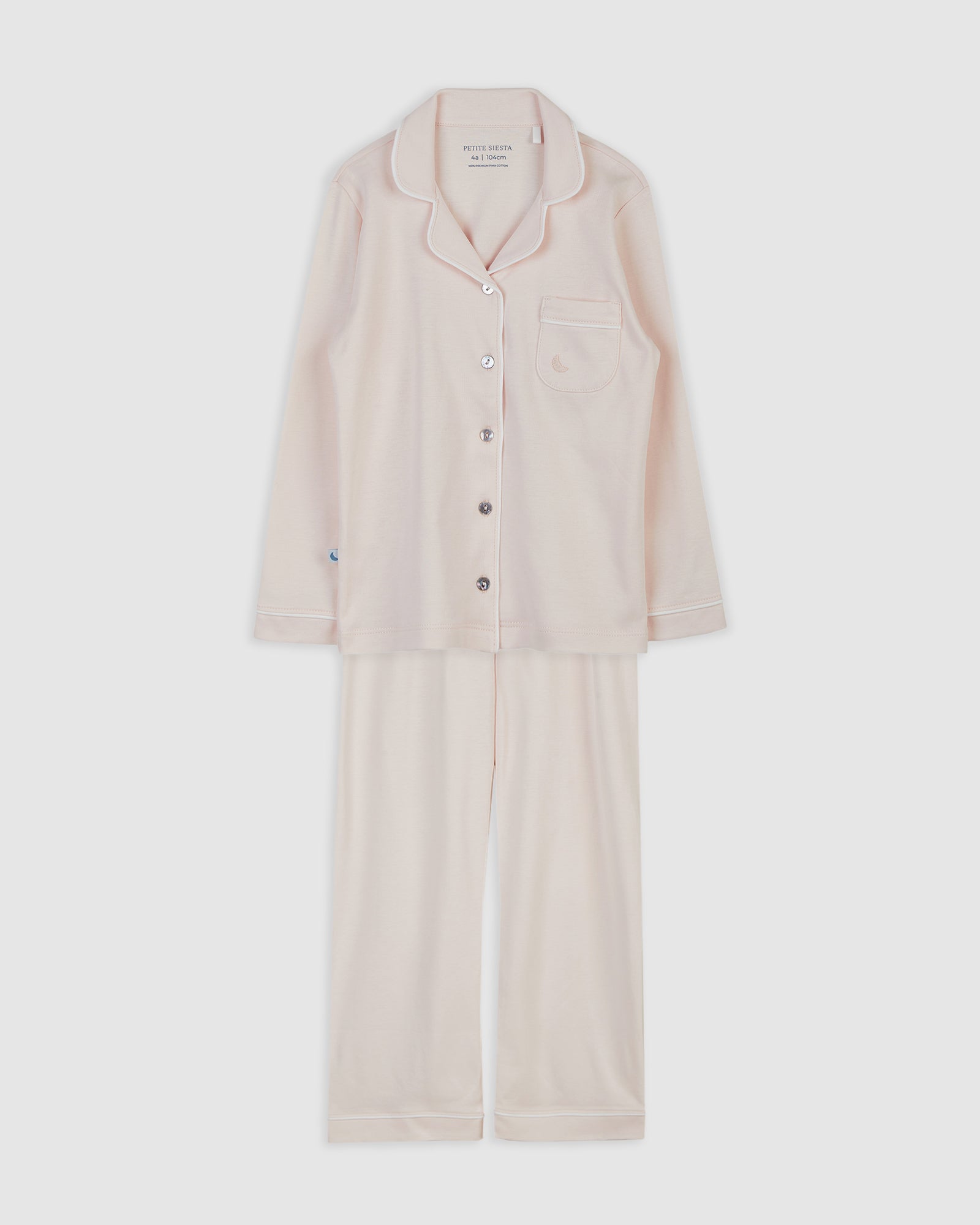 Pyjama enfant chemise rose
