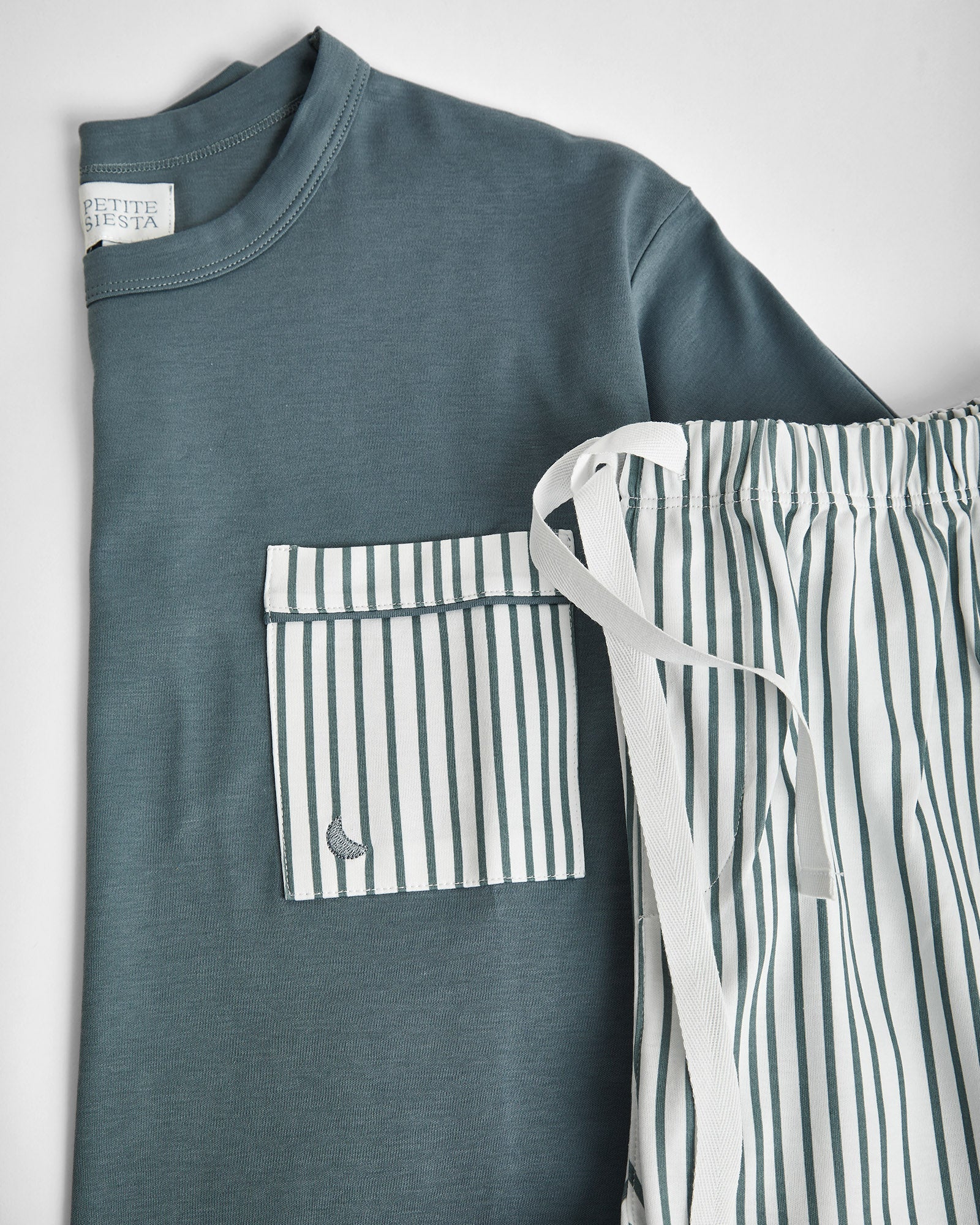 Pijama Hombre Rayas Deep Blue