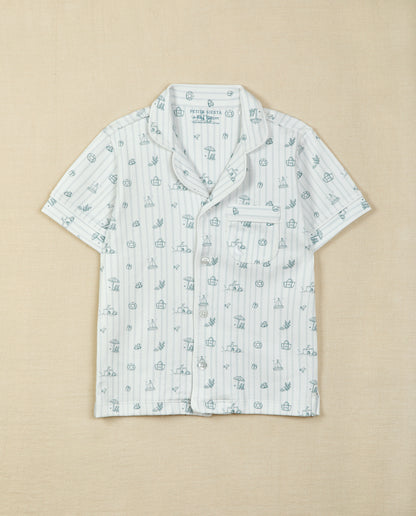 Pijama Kids Camisero Sandcastles Corto