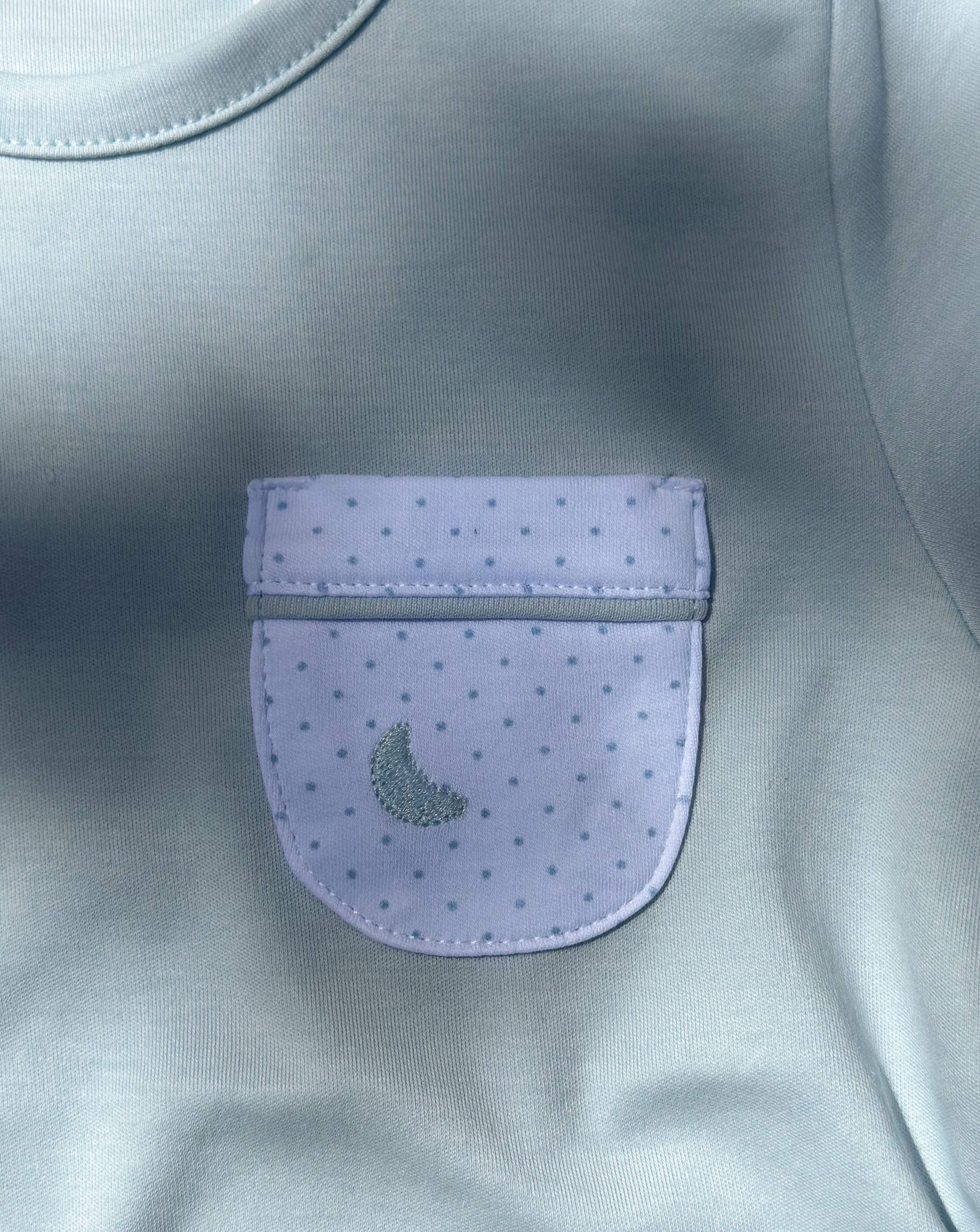 Kids Blue Dot Short Pajamas