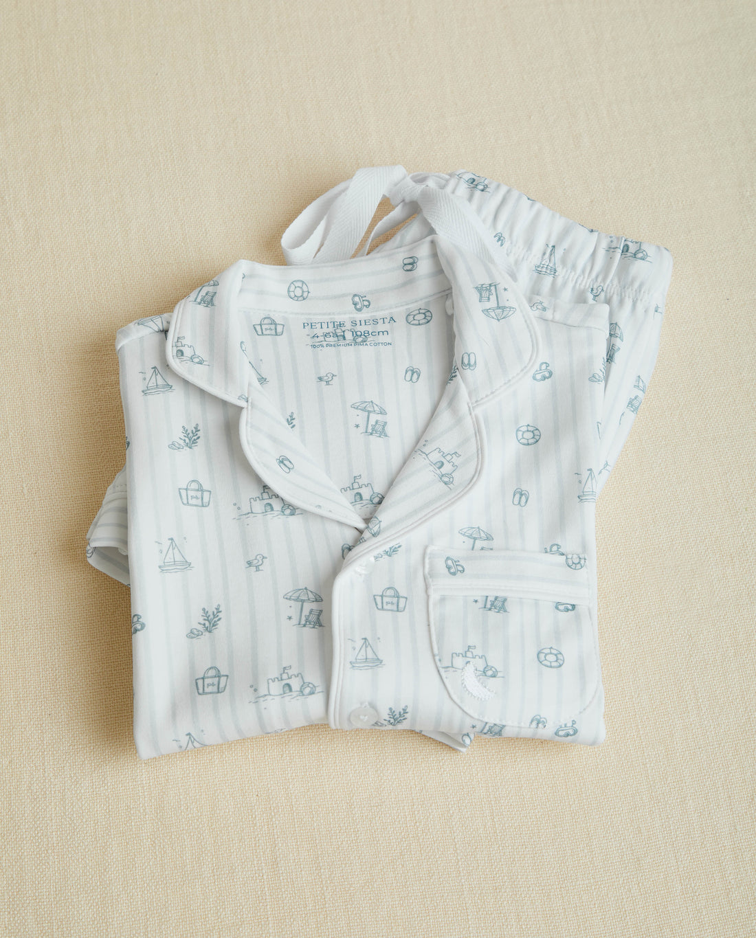 Pijama Kids Camisero Sandcastles Corto