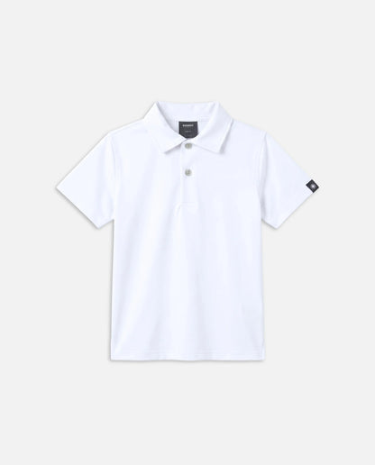 POLO ACTIVE+ NIÑOS - Blanco
