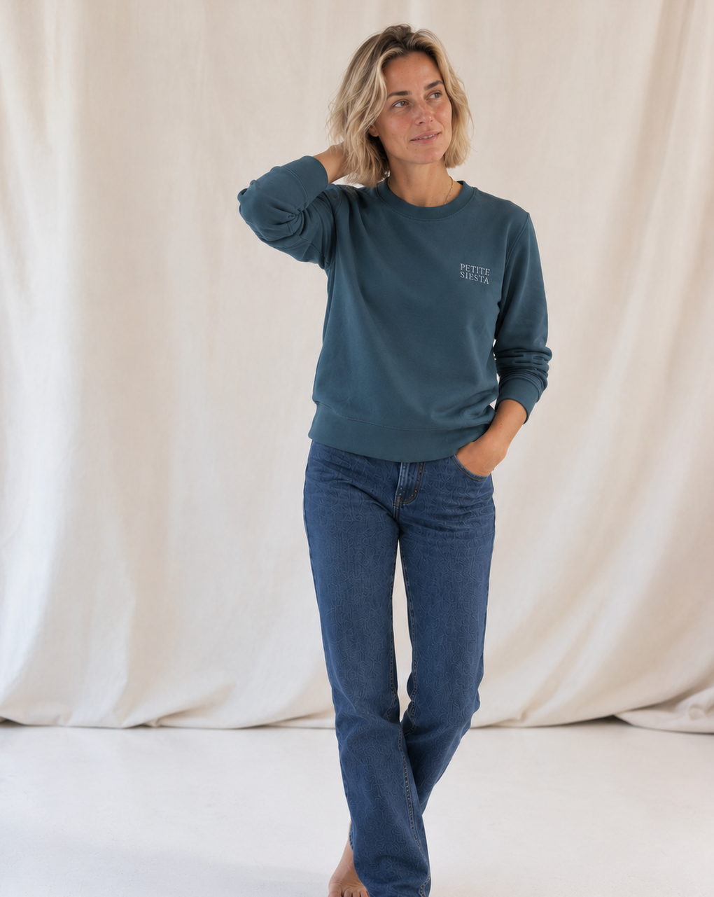 Sudadera Mujer Deep Blue