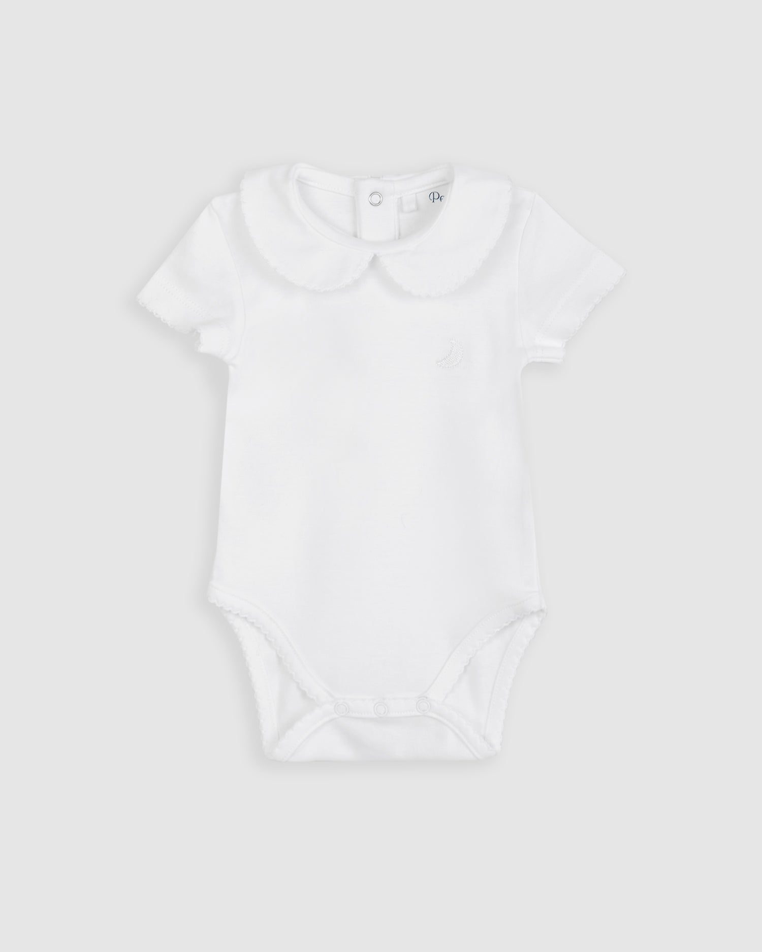 White Body with Short Sleeves