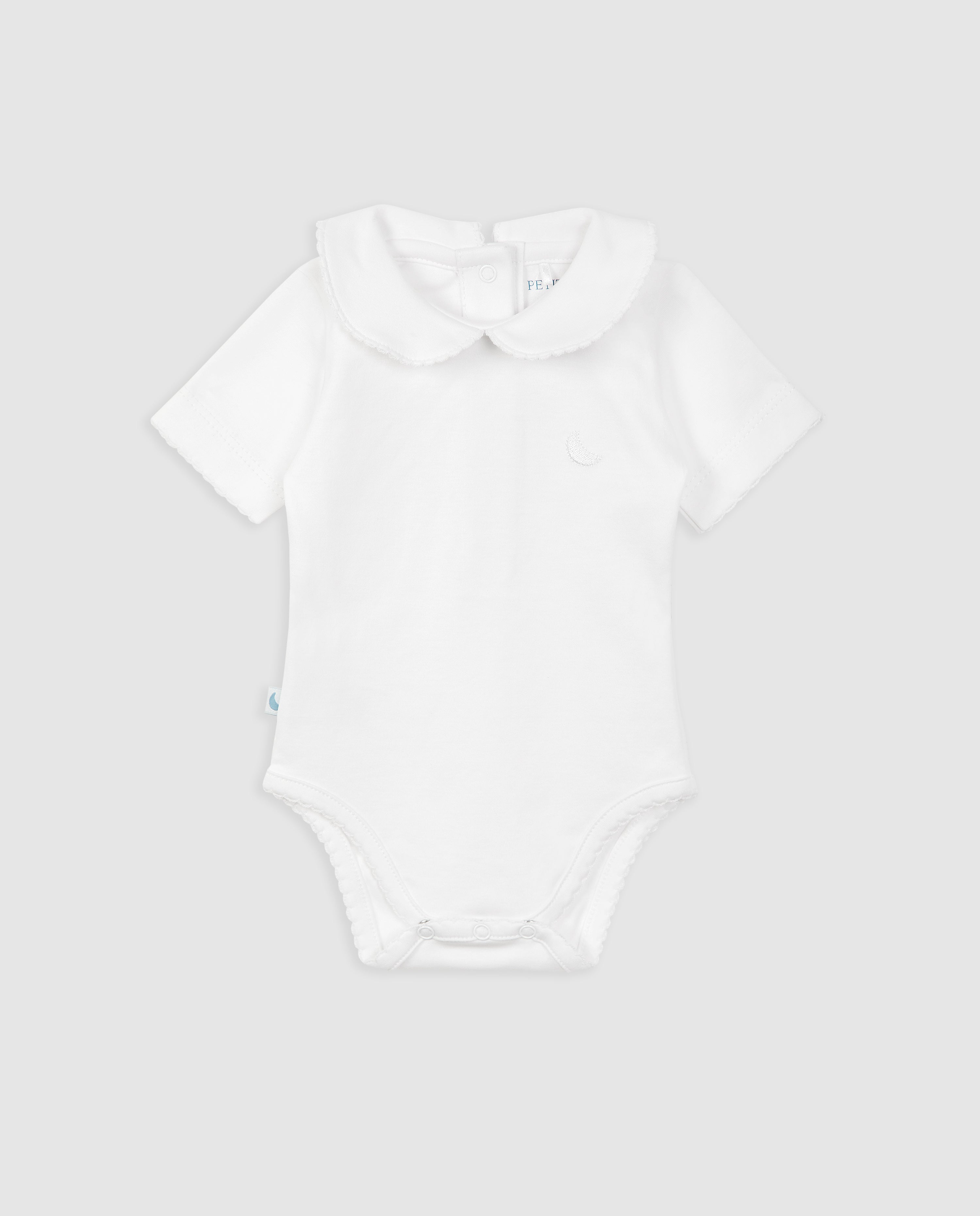 White Body with Short Sleeves